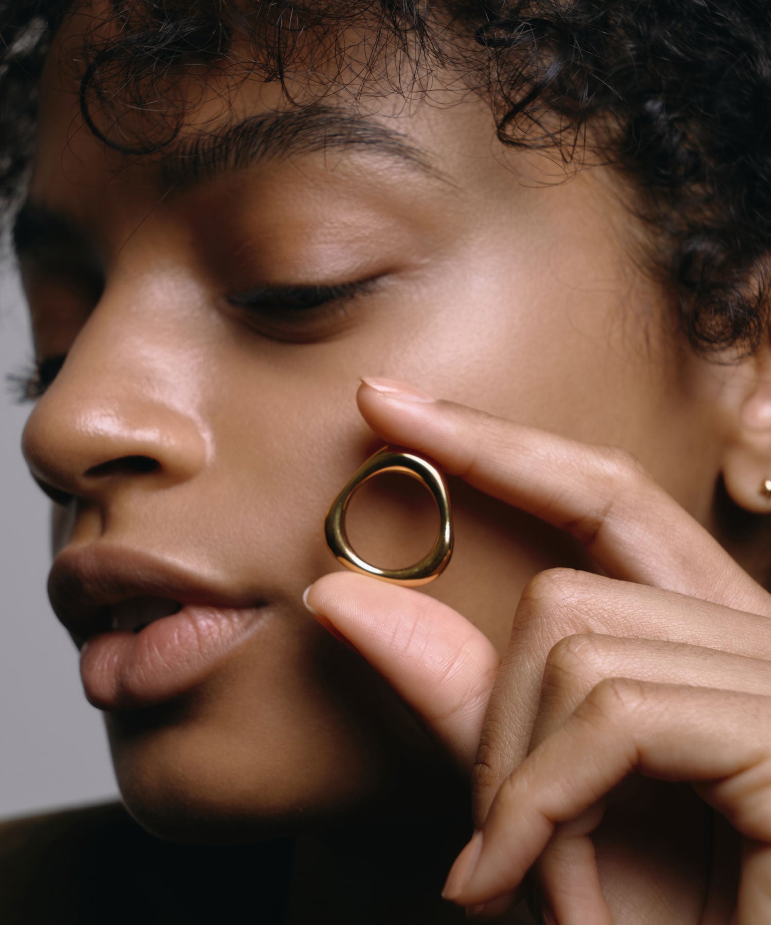 [ゴールド]トライアングルリング