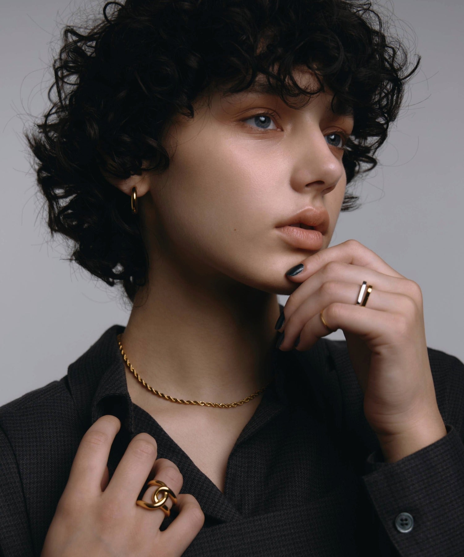 [Gold] Big Cross Ring