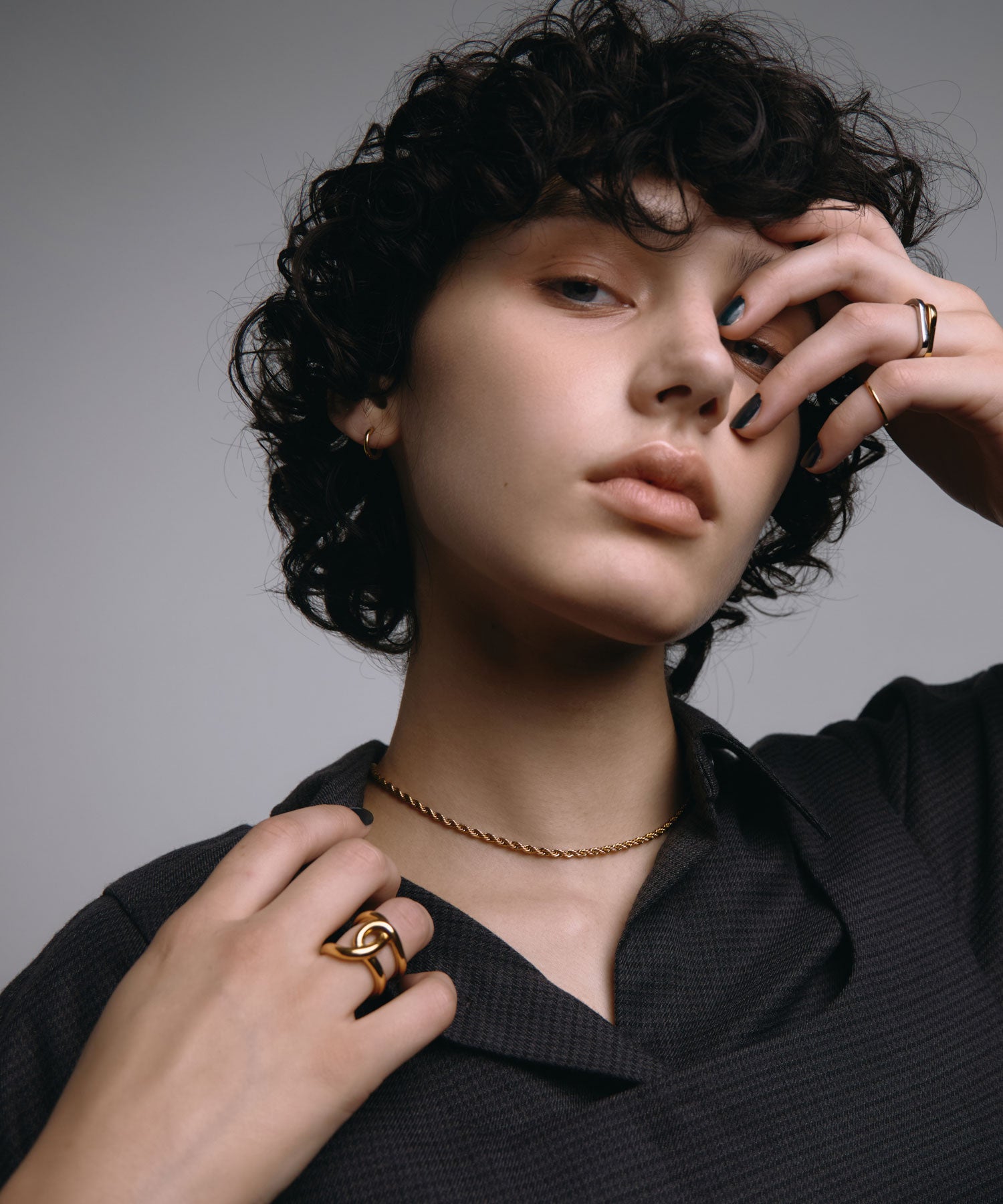 [Gold] Big Cross Ring