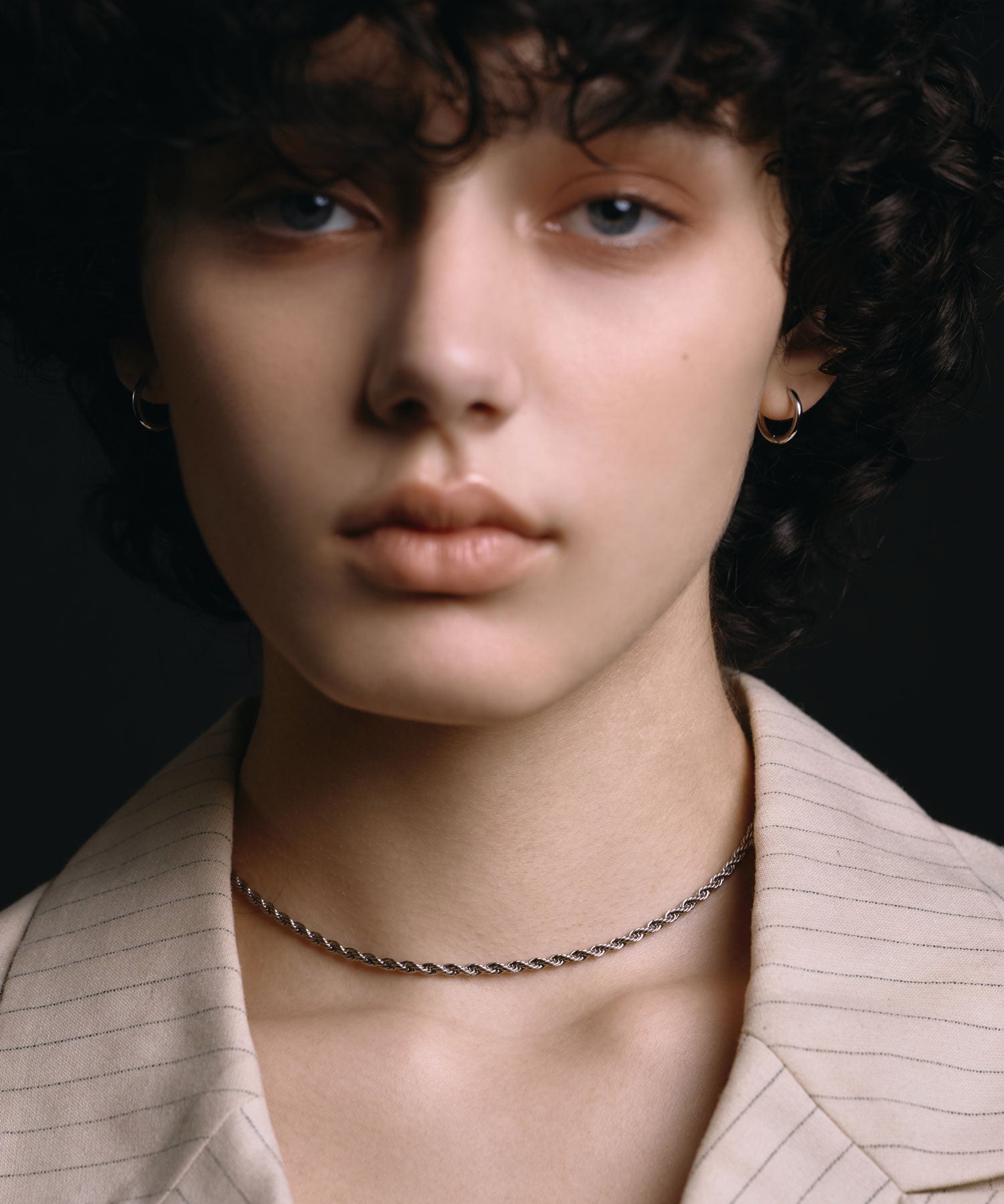 [Silver] Braided Necklace