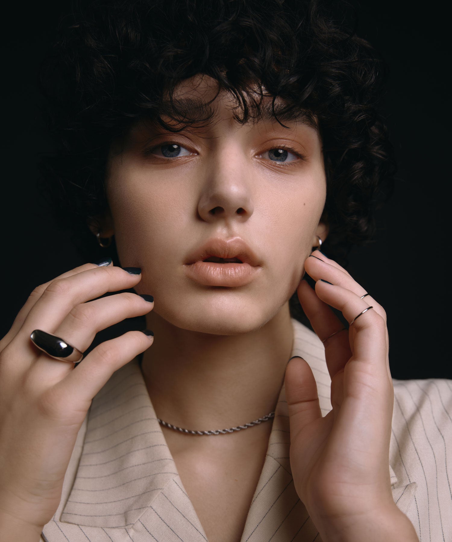 [Silver] Braided Necklace