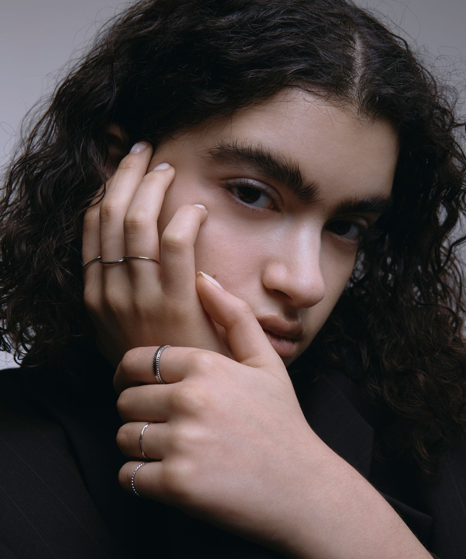 [シルバー]ブロードツイストリング