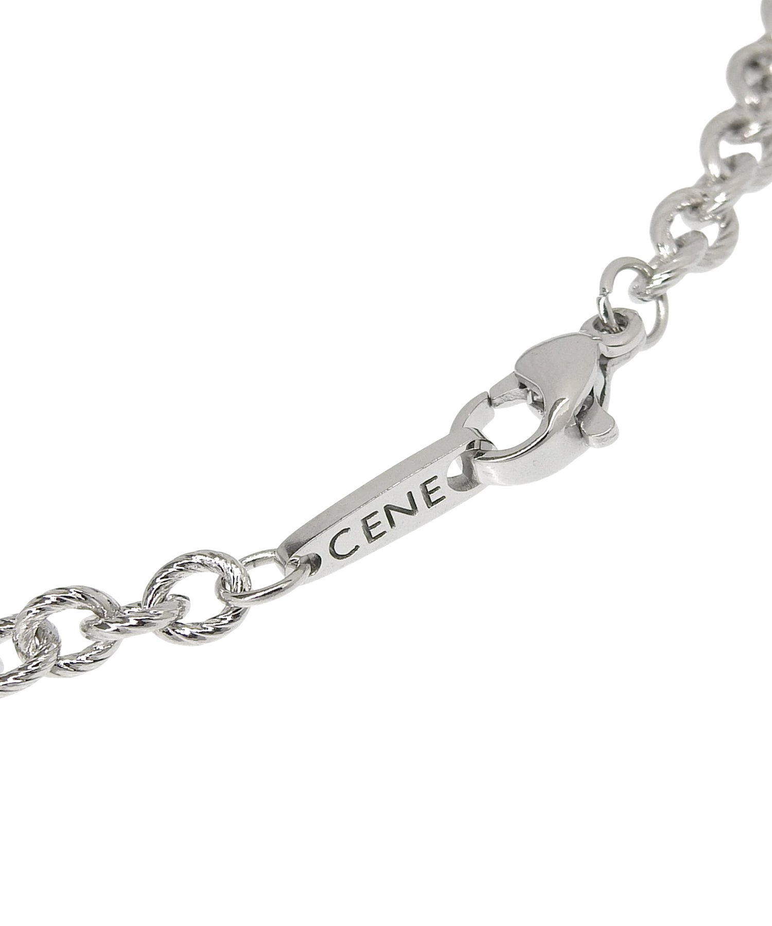 [シルバー]トルクチェーンブレスレット