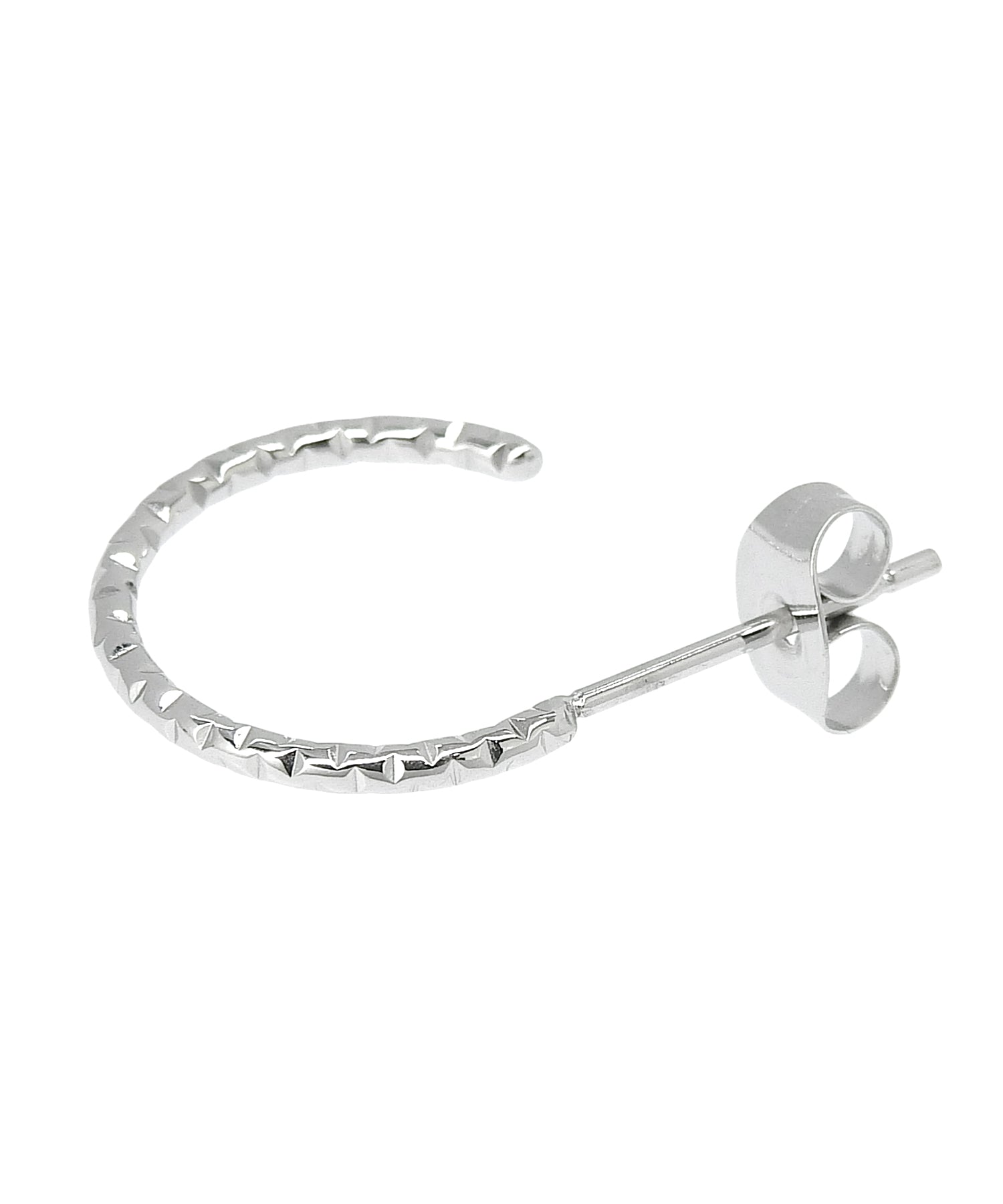 [銀色]閃亮圈圈耳環