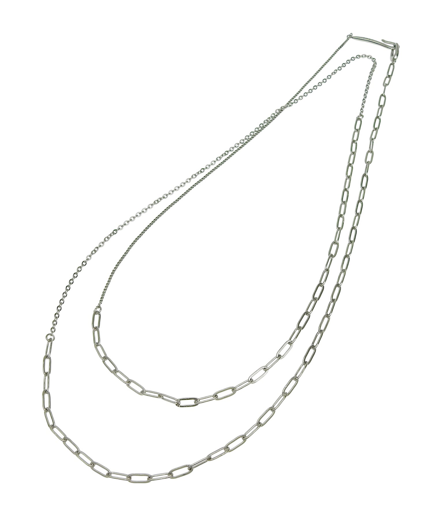 [銀色]混合鏈條拉利埃特