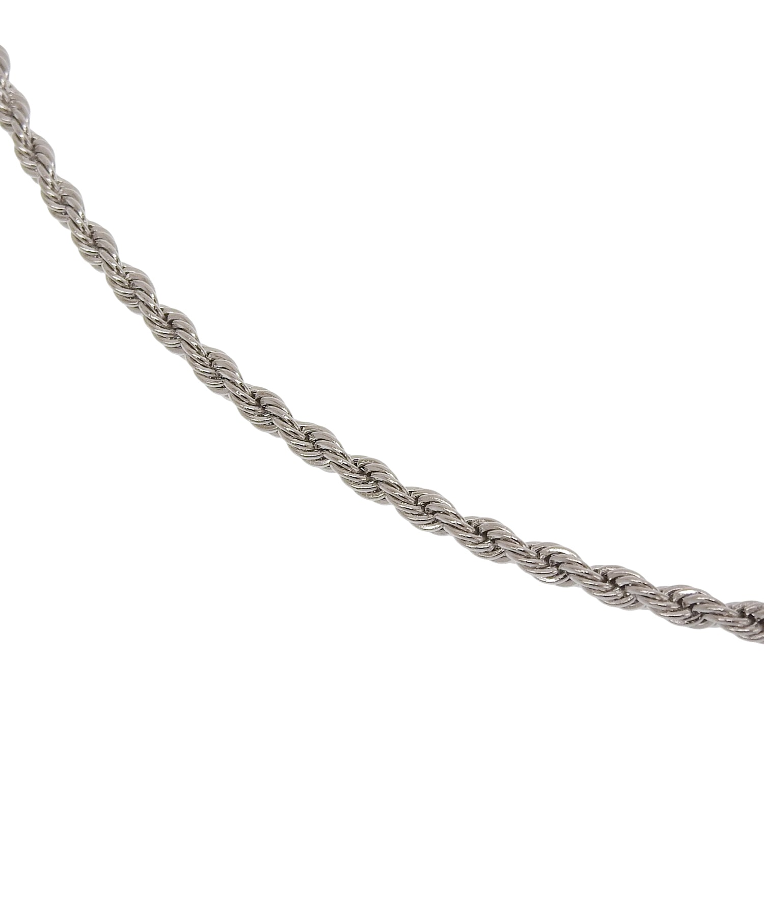 【予約販売(2月中旬発送予定)】[シルバー]ブレイディドネックレス50cm