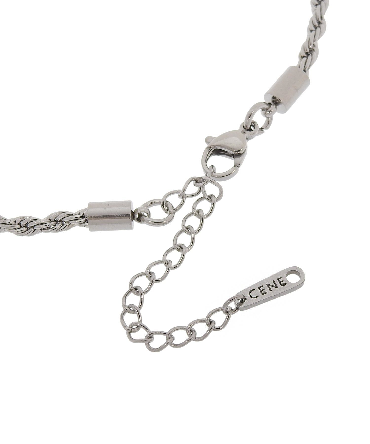 【予約販売(2月中旬発送予定)】[シルバー]ブレイディドネックレス50cm