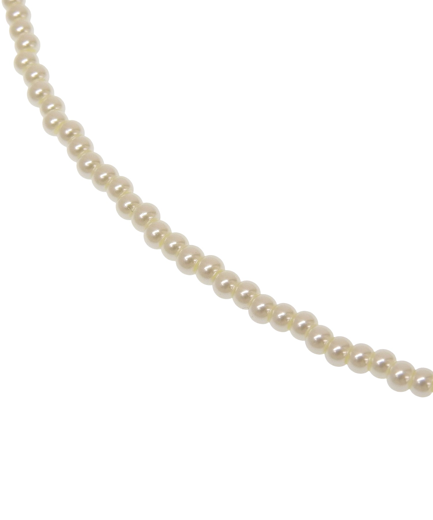 【予約販売(2月中旬発送予定)】[シルバー]ベーシックミニパールネックレス34cm