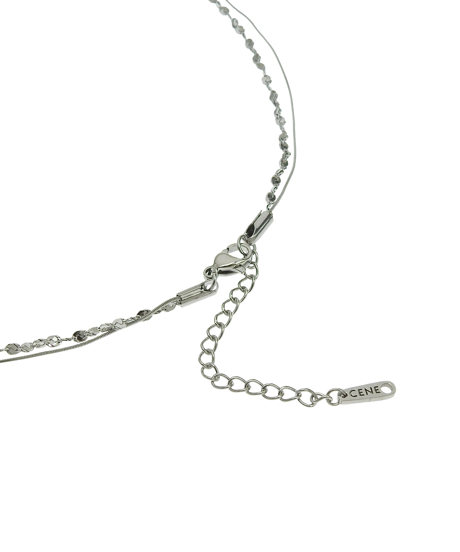 【予約販売(4月下旬発送予定)】[シルバー]ルミナレイヤーネックレス