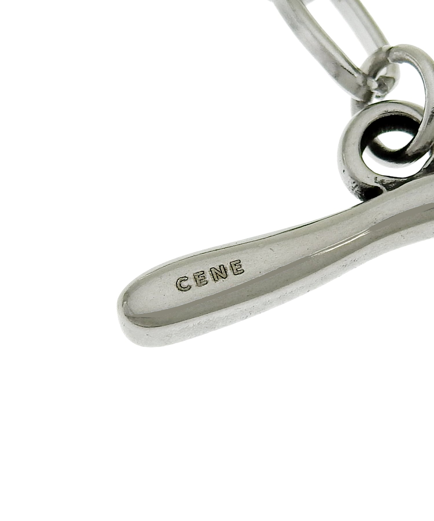 [シルバー]ニュアンスマンテルチェーンネックレス