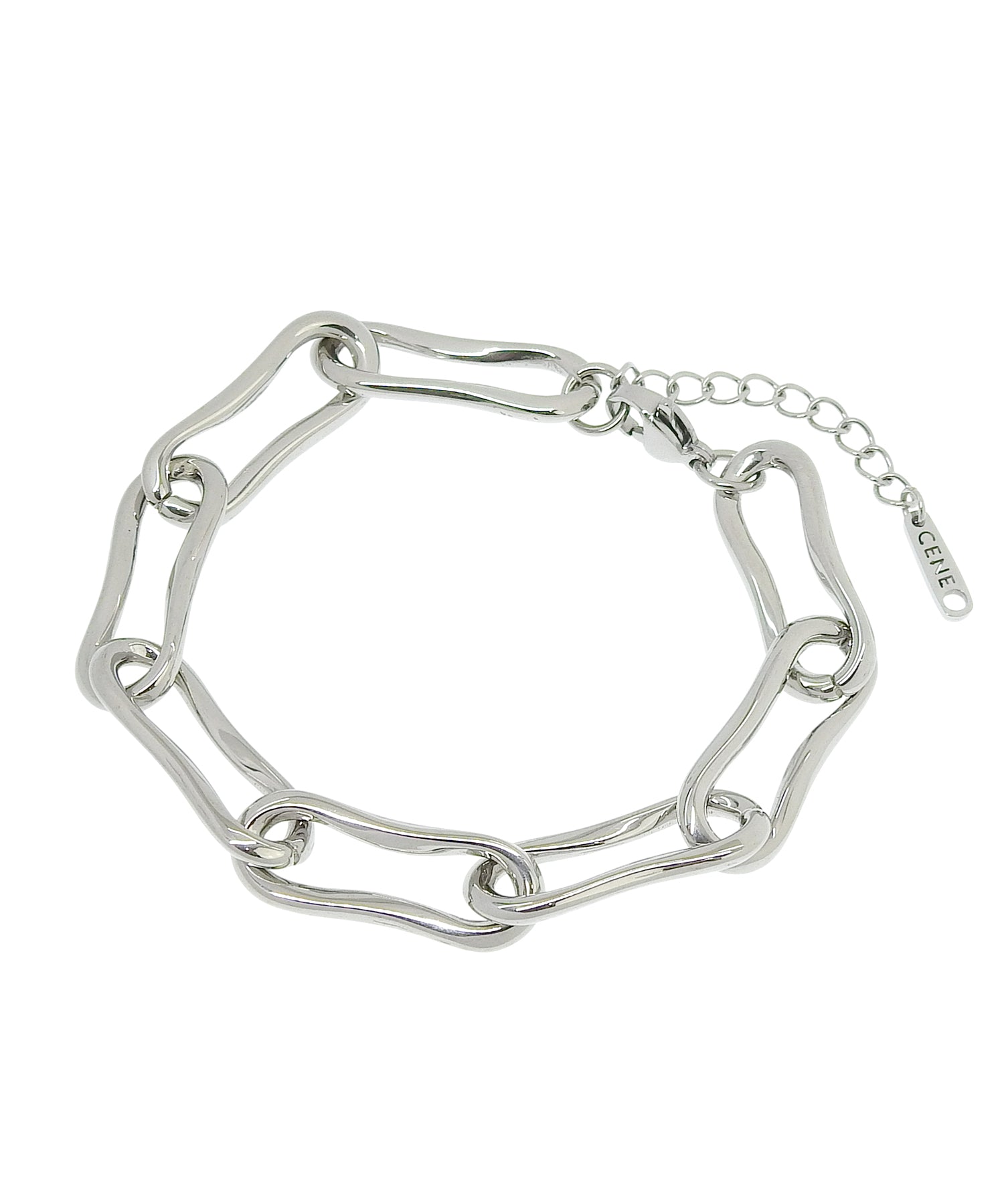 [Silver]Gord Chain Bracelet