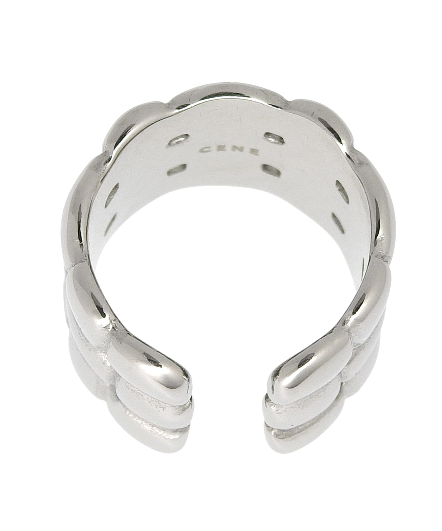 [シルバー]ワイドメッシュリング