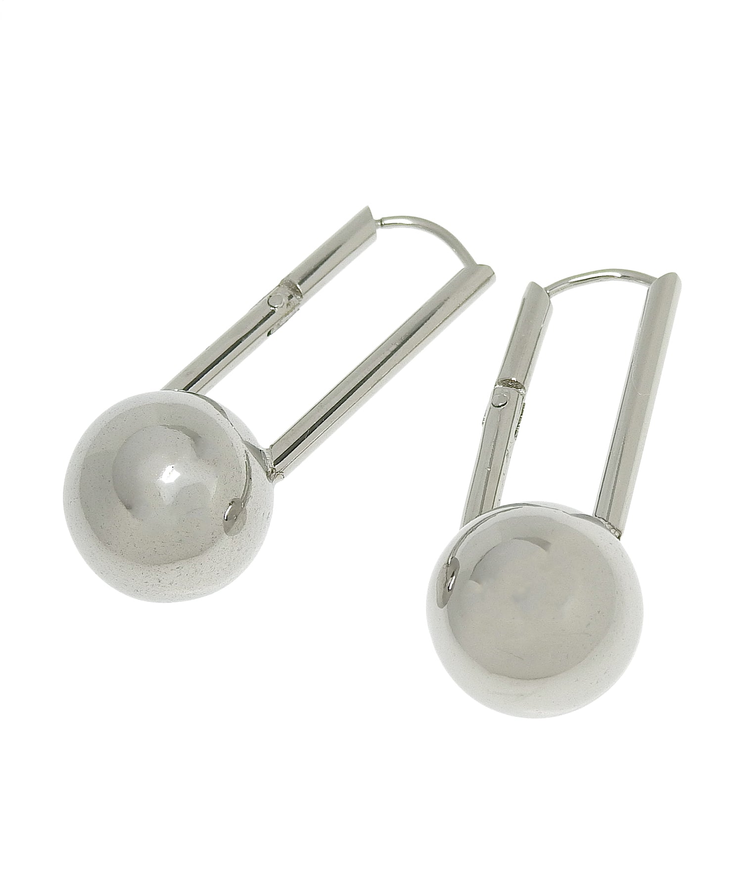 [Silver] Glove earrings