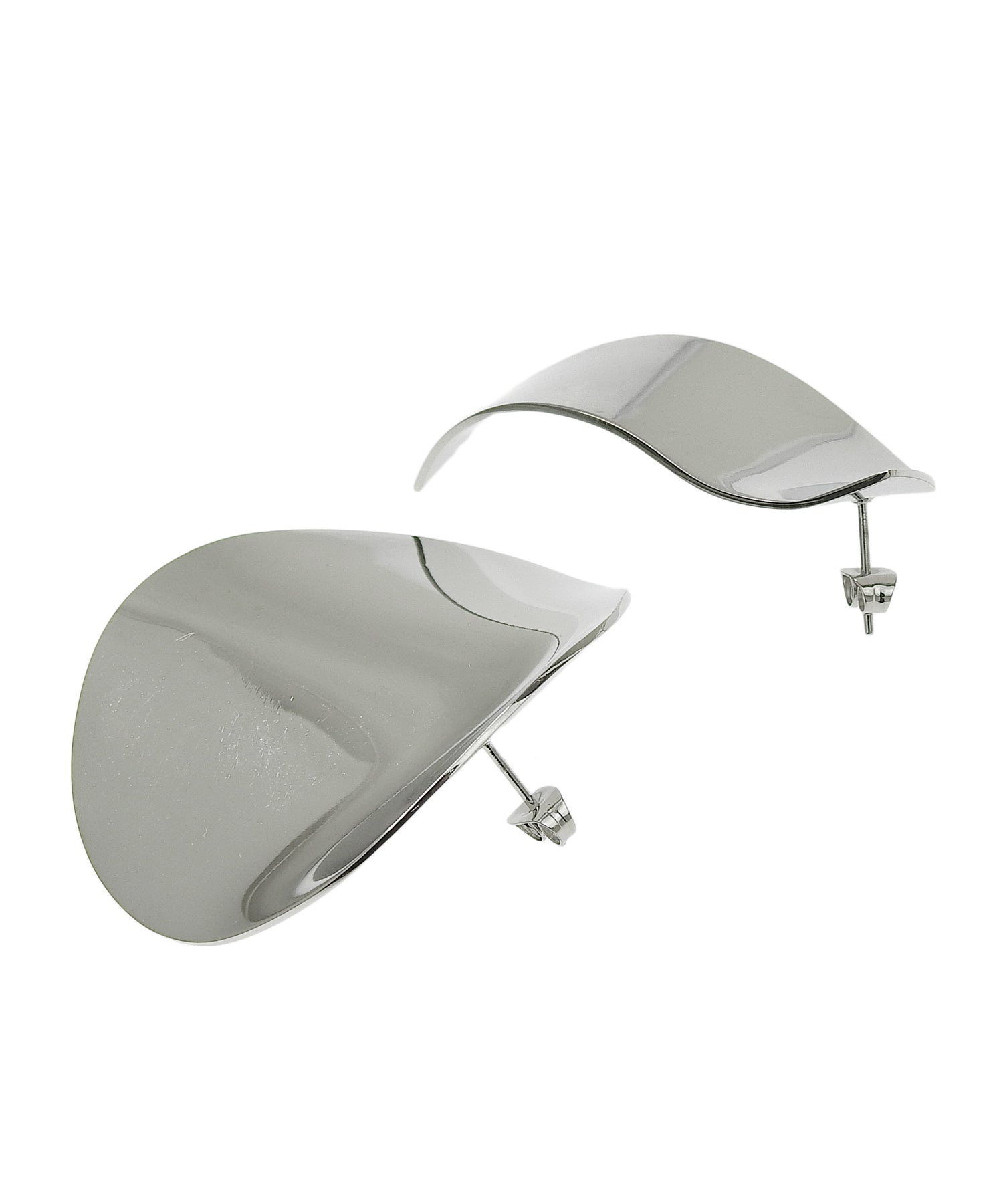 [銀色] 微妙風格小巧鑲嵌耳環