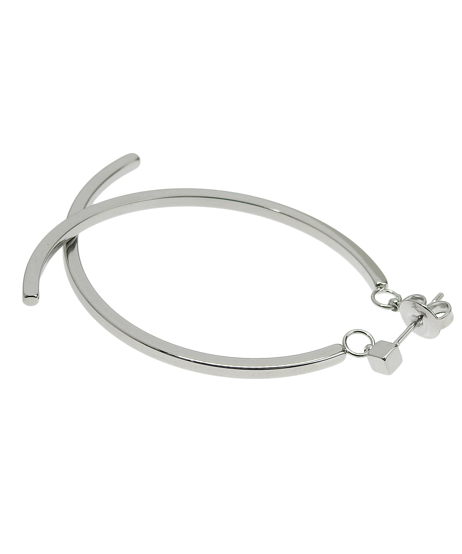 [シルバー]ルナドロップピアス