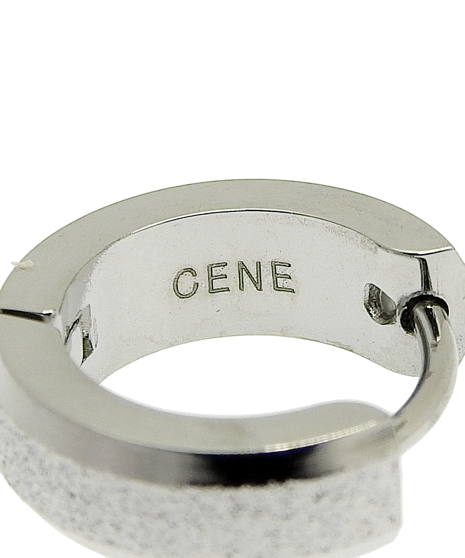 [シルバー]スターダストフープピアス