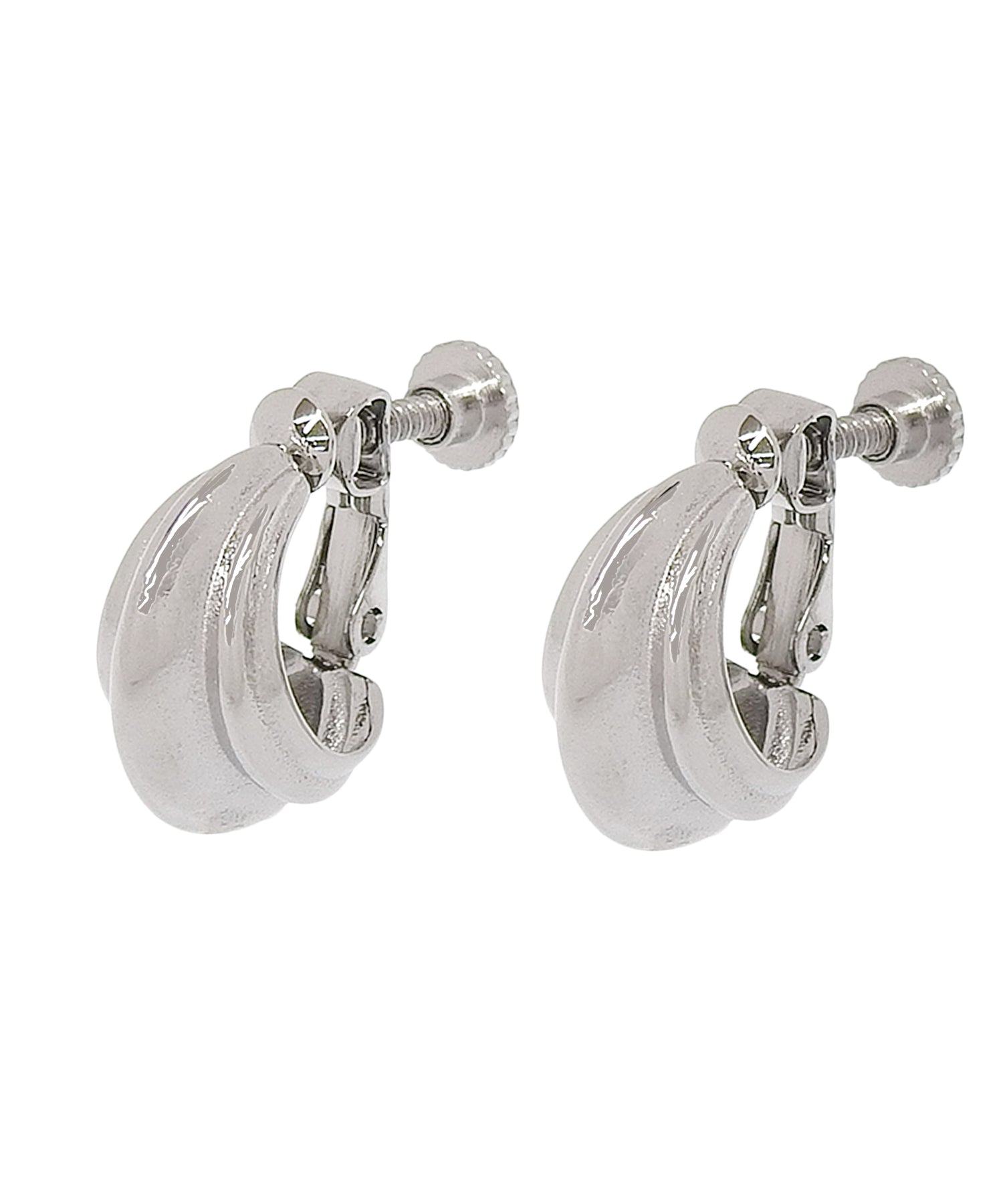 [Silver] Wave Earrings