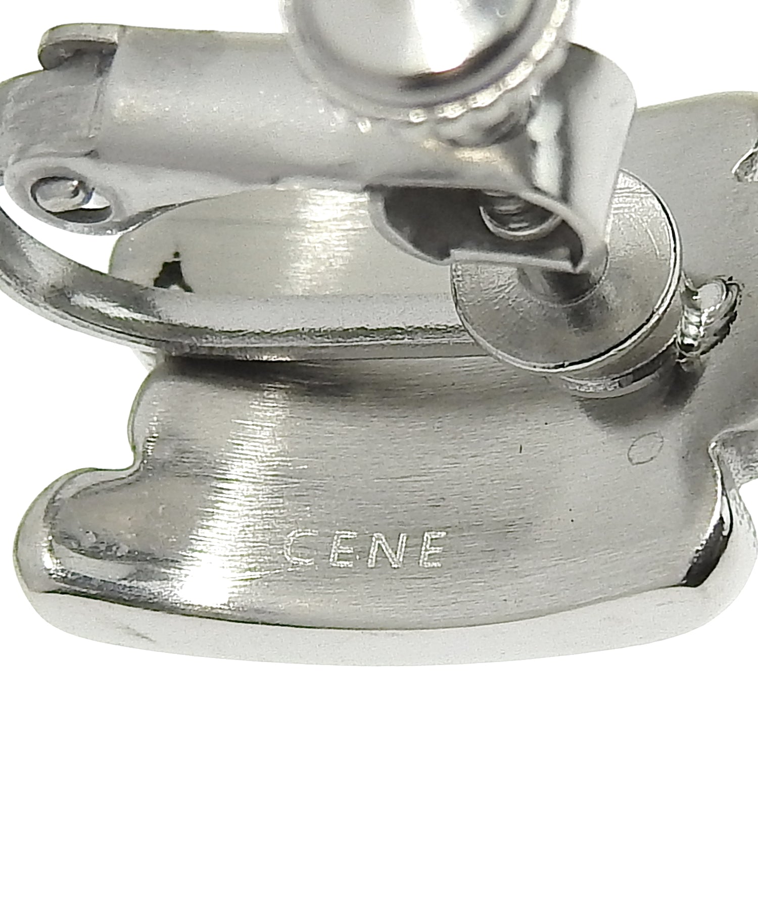 [シルバー]レイヤーラインイヤリング