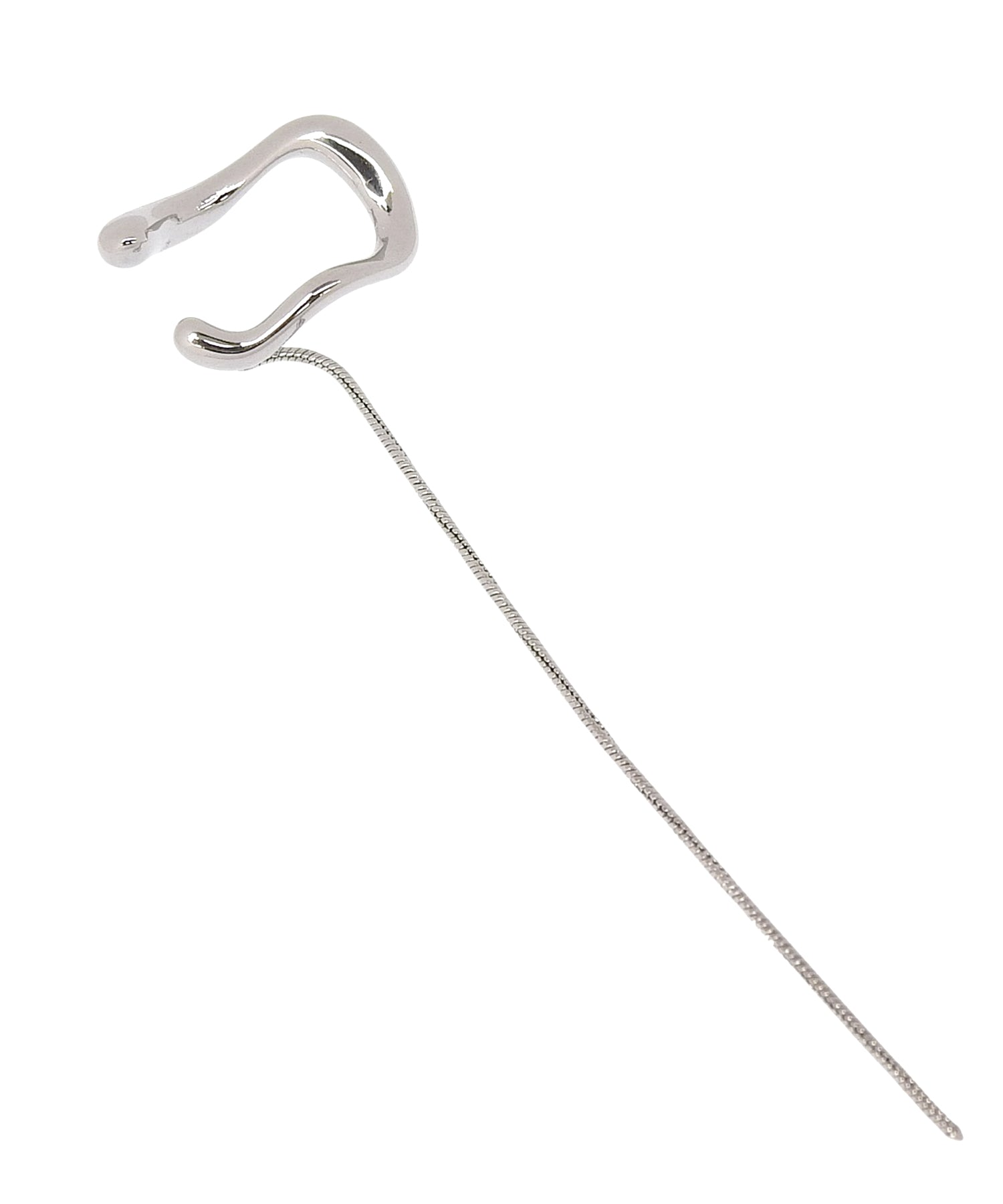 [シルバー]リルトイヤーカフ