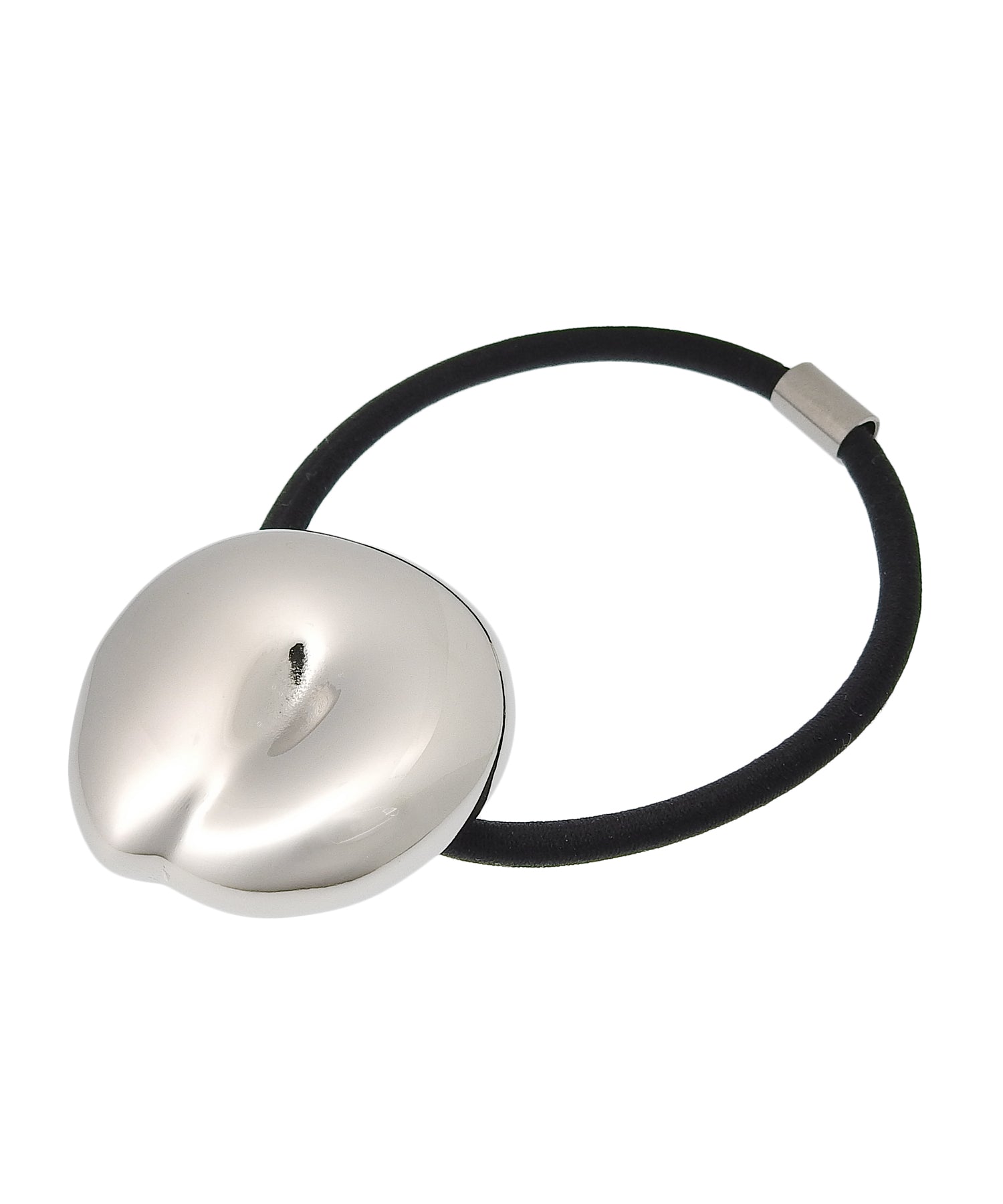 [シルバー]サークルヘアタイ