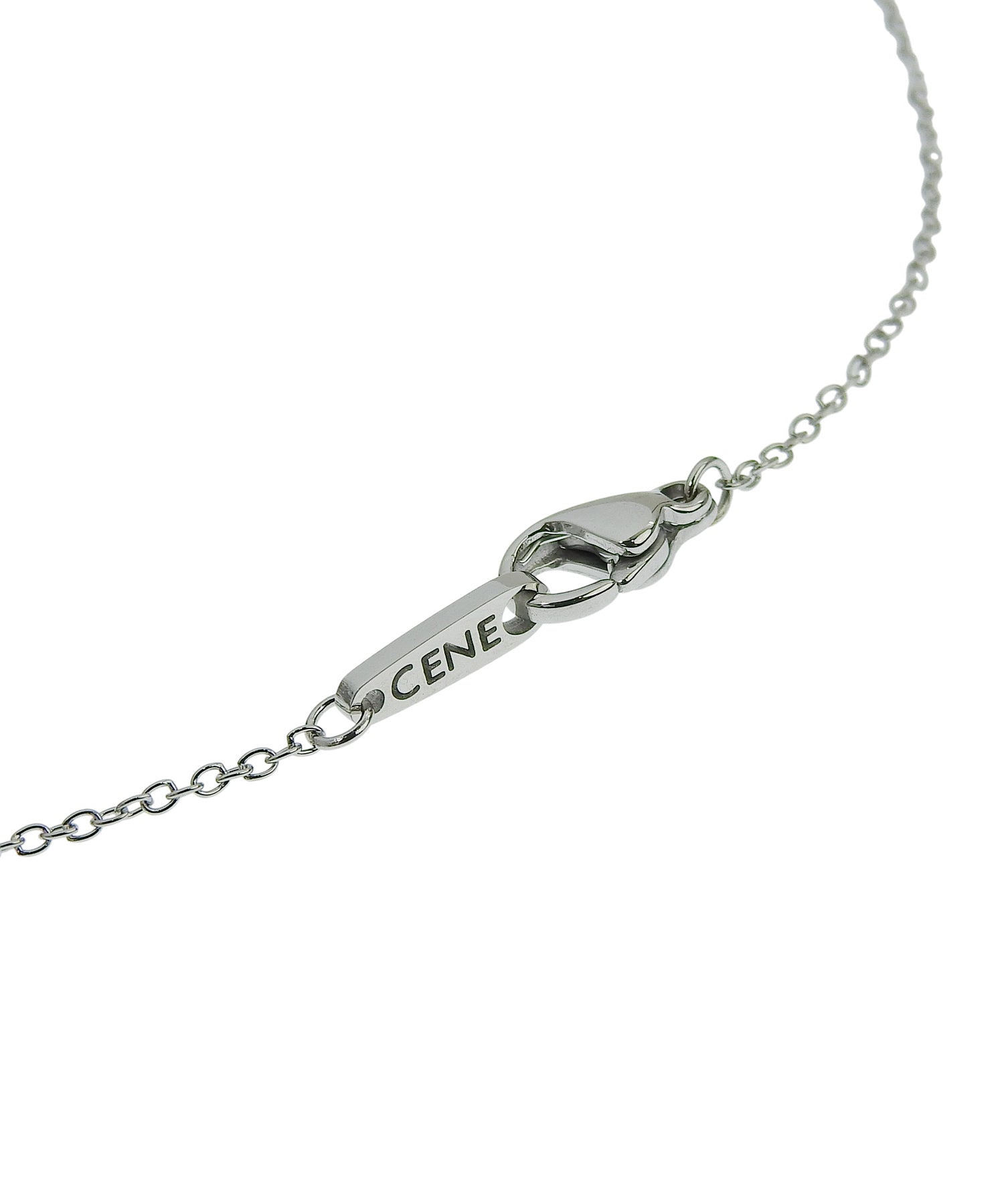 [シルバー]リキッドドロップネックレス