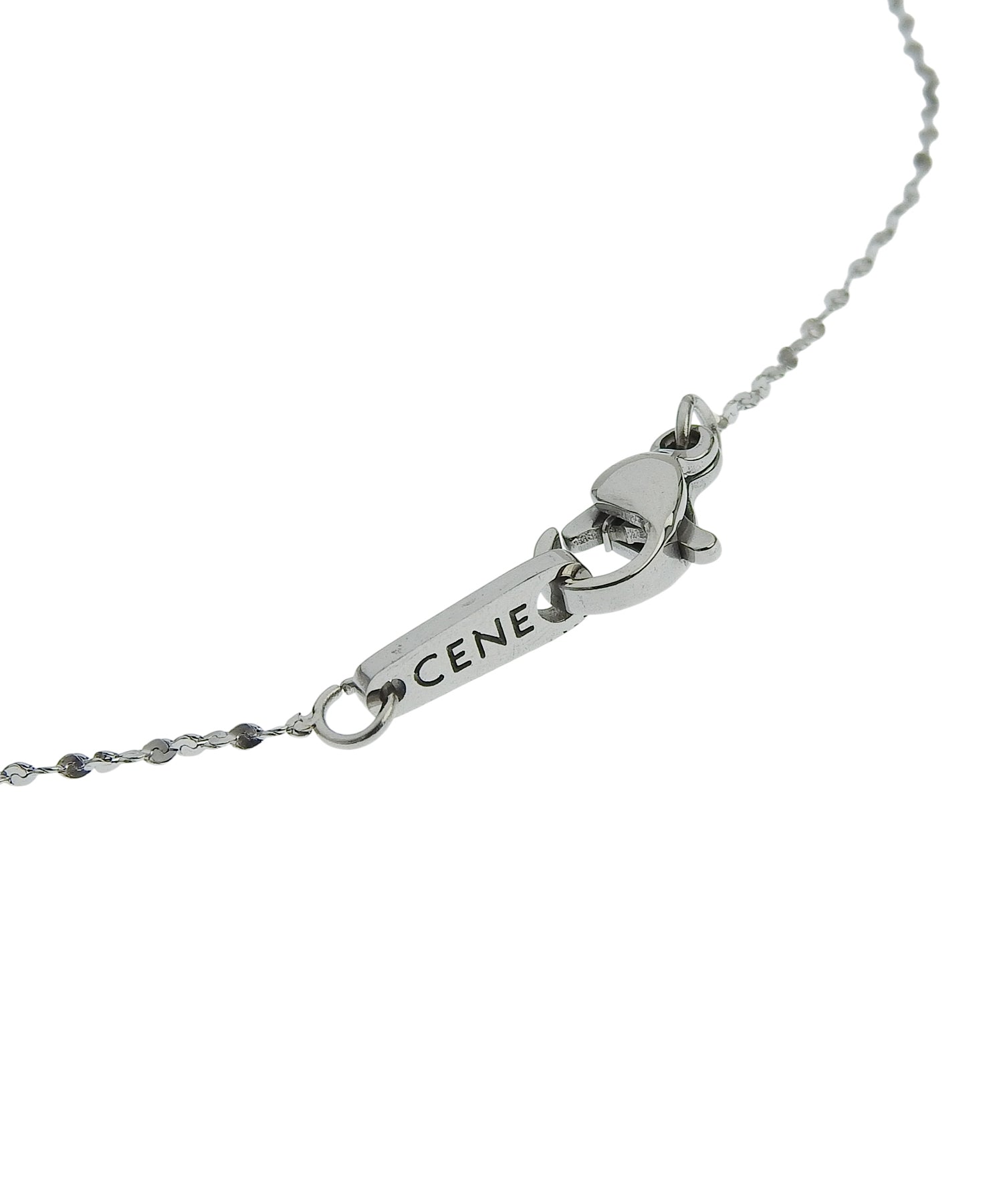 【予約販売(5月下旬発送予定)】[シルバー]ソロジルコニアチェーンネックレス