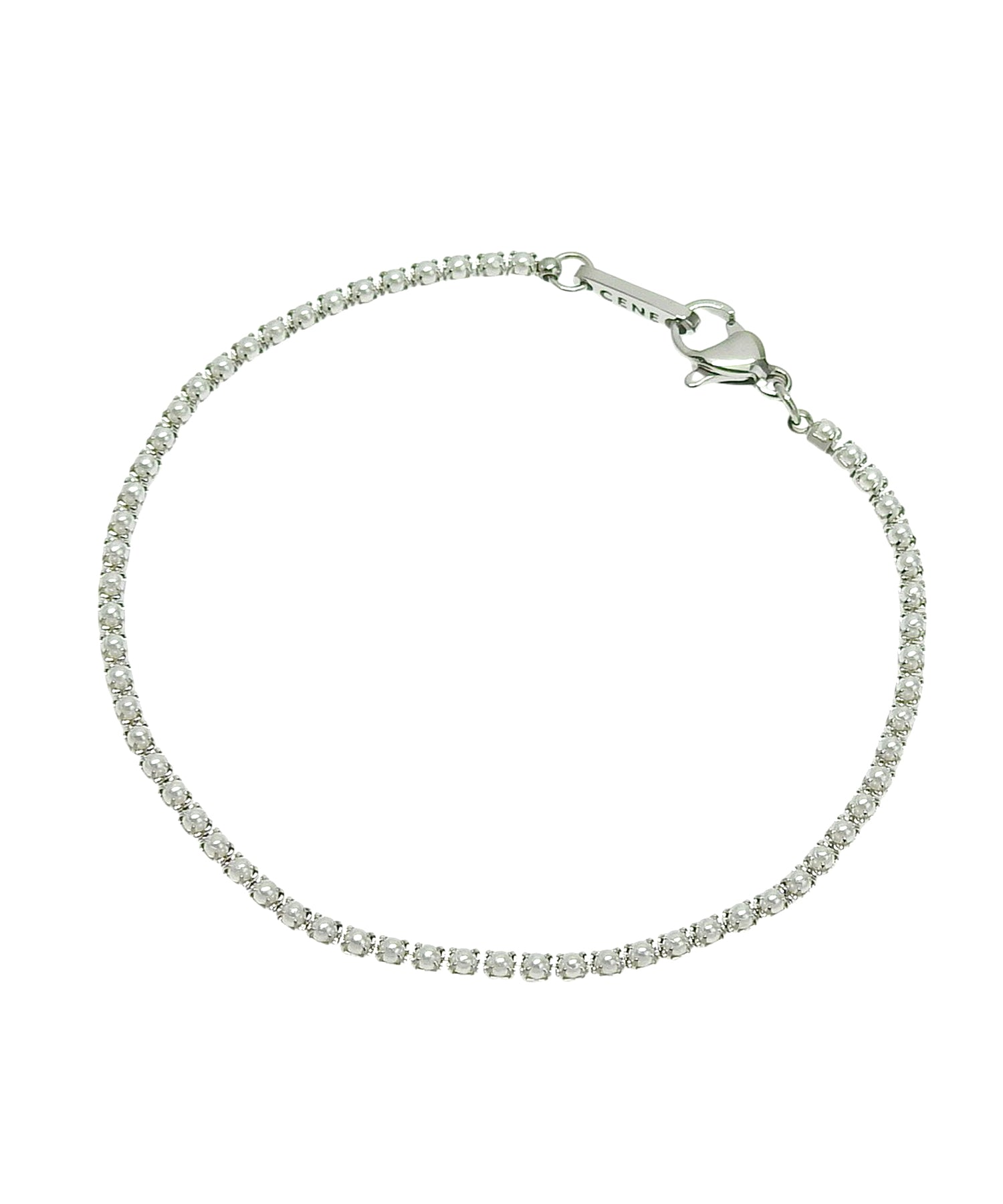 [シルバー]パールレーンブレスレット