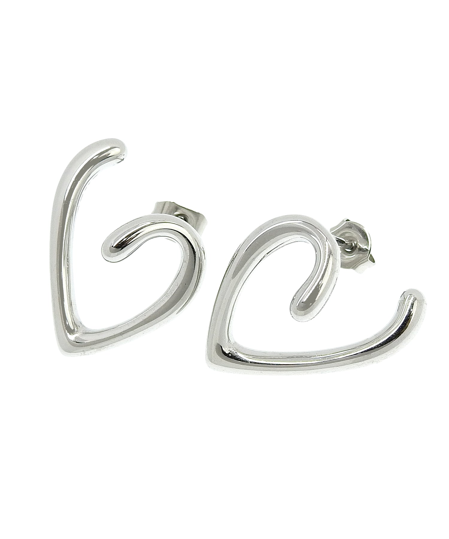 【预约贩售（预定5月下旬发送）】[銀色]细微之心耳环