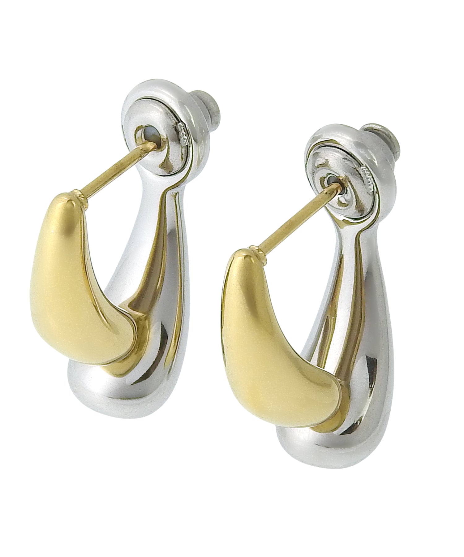 ミックス]ニュアンスダブルビューピアス