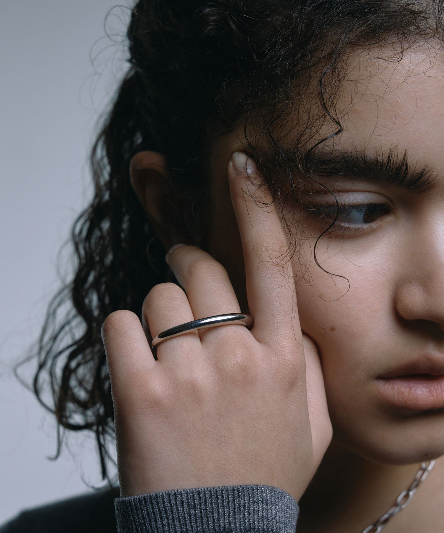 [Silver] Double Ring