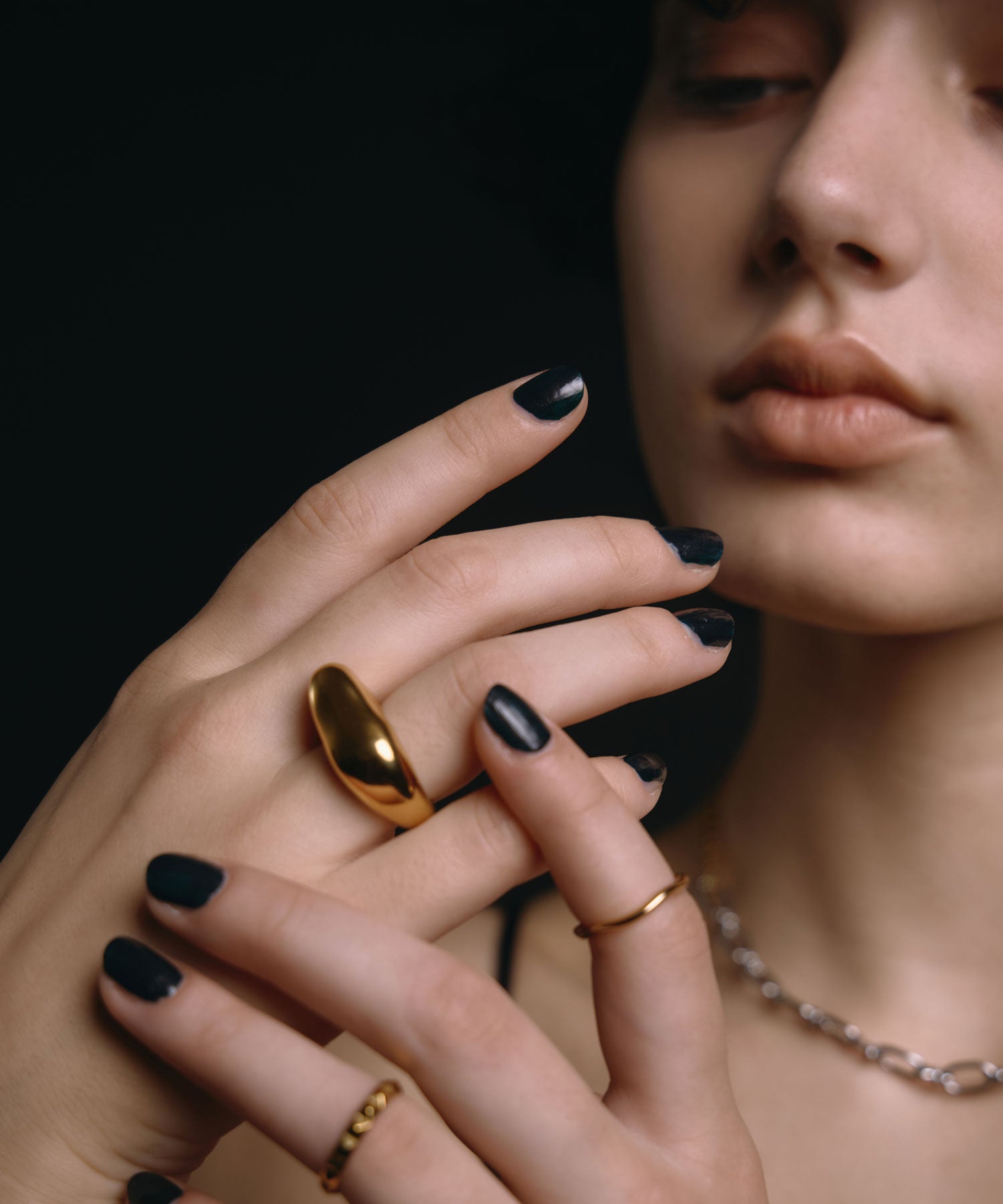 [ゴールド]ドリッピングリング