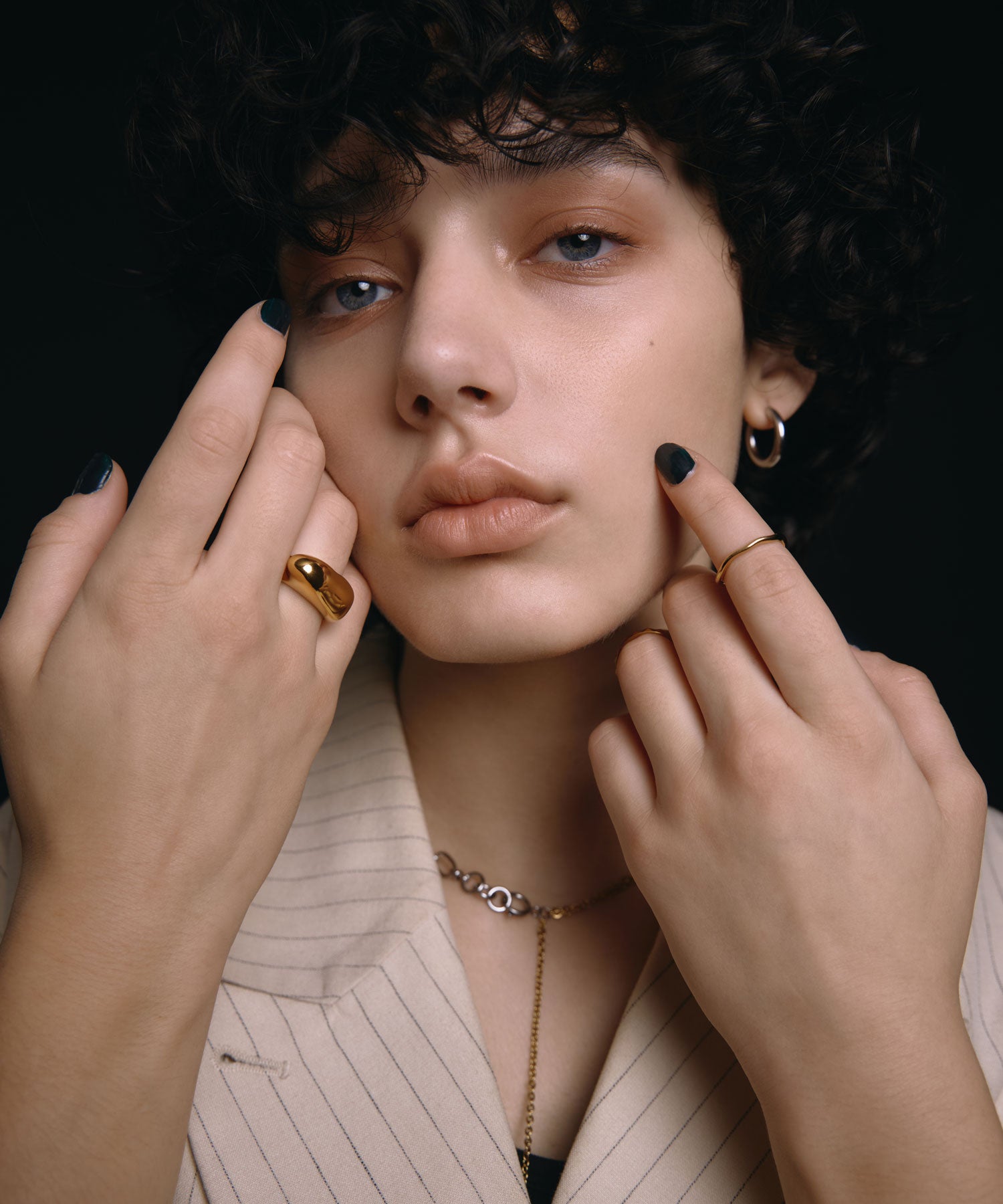 [ゴールド]ドリッピングリング