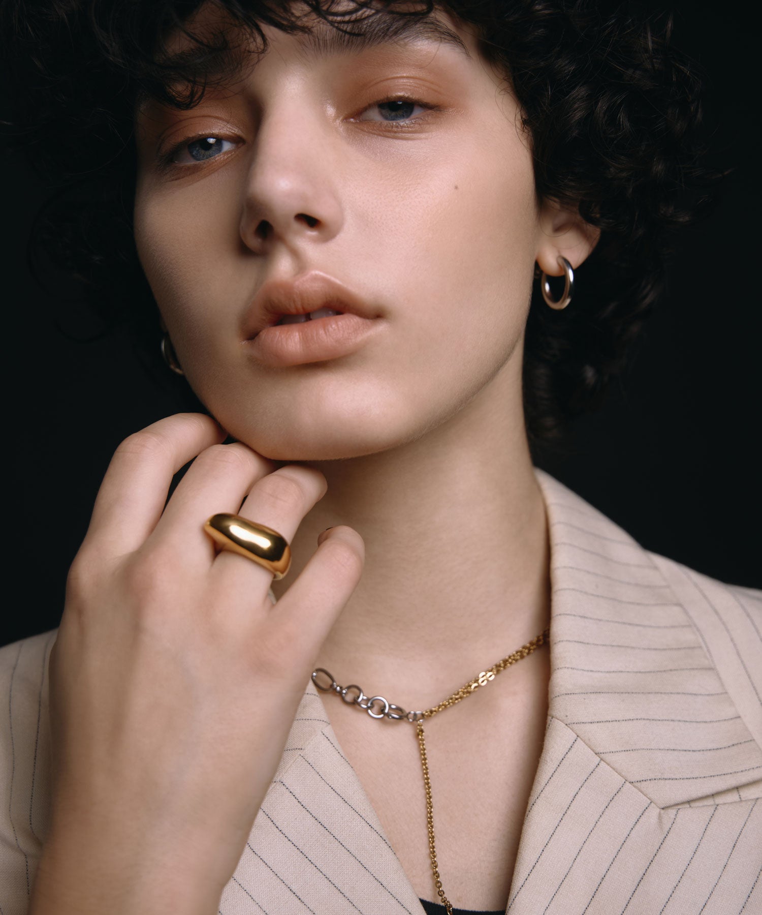 [ゴールド]ドリッピングリング