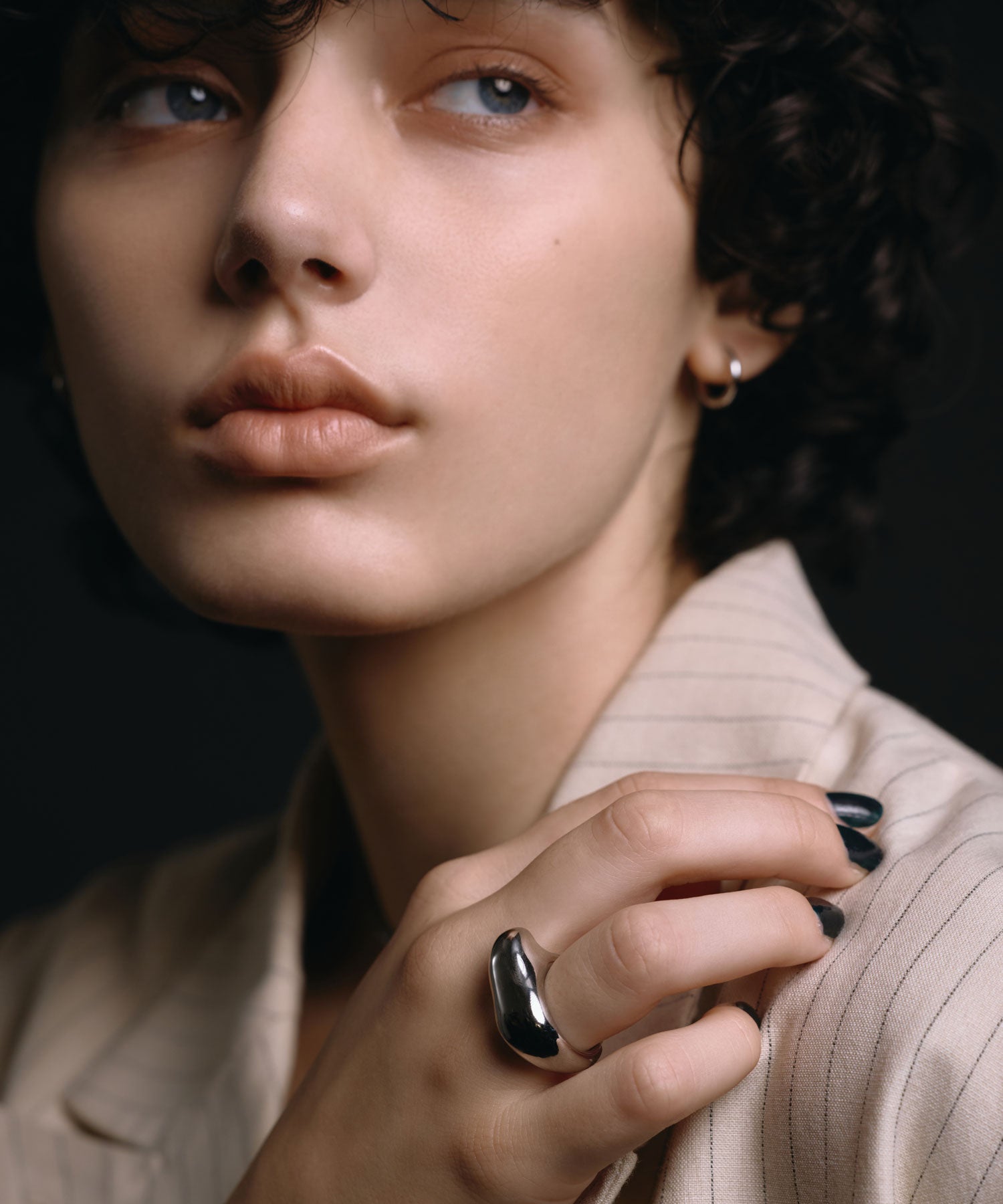 [シルバー]ドリッピングリング