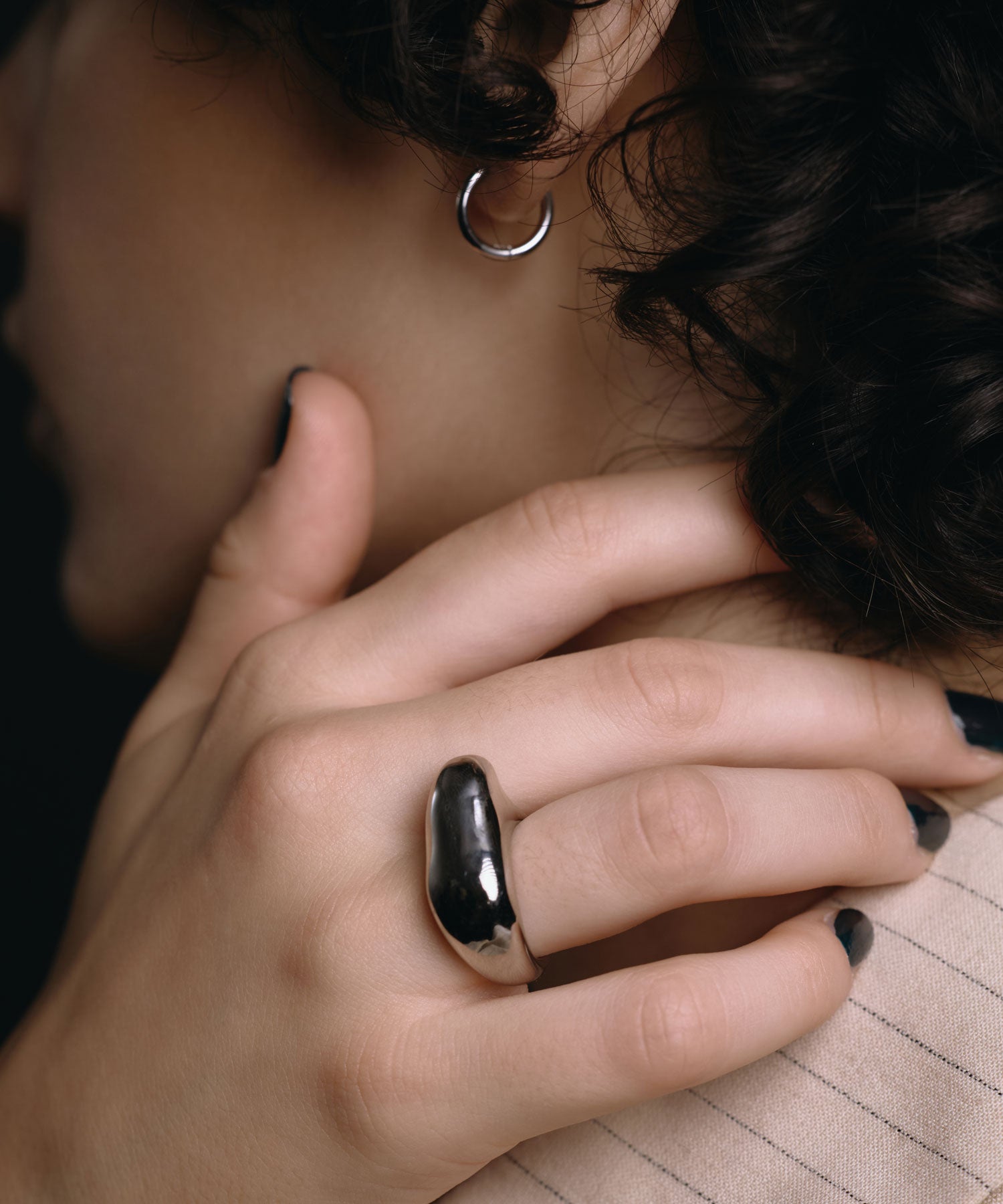 [シルバー]ドリッピングリング