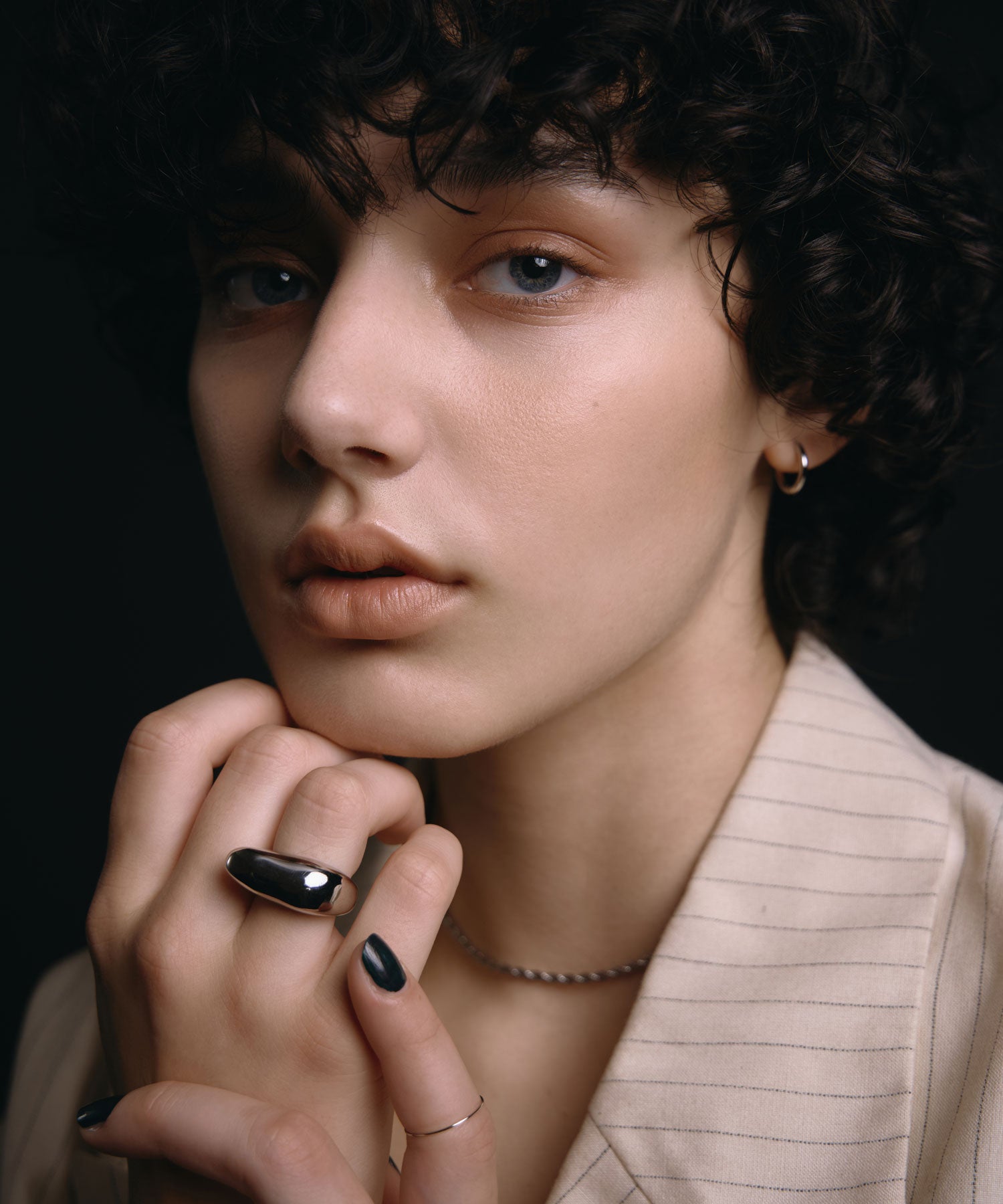 [シルバー]ドリッピングリング