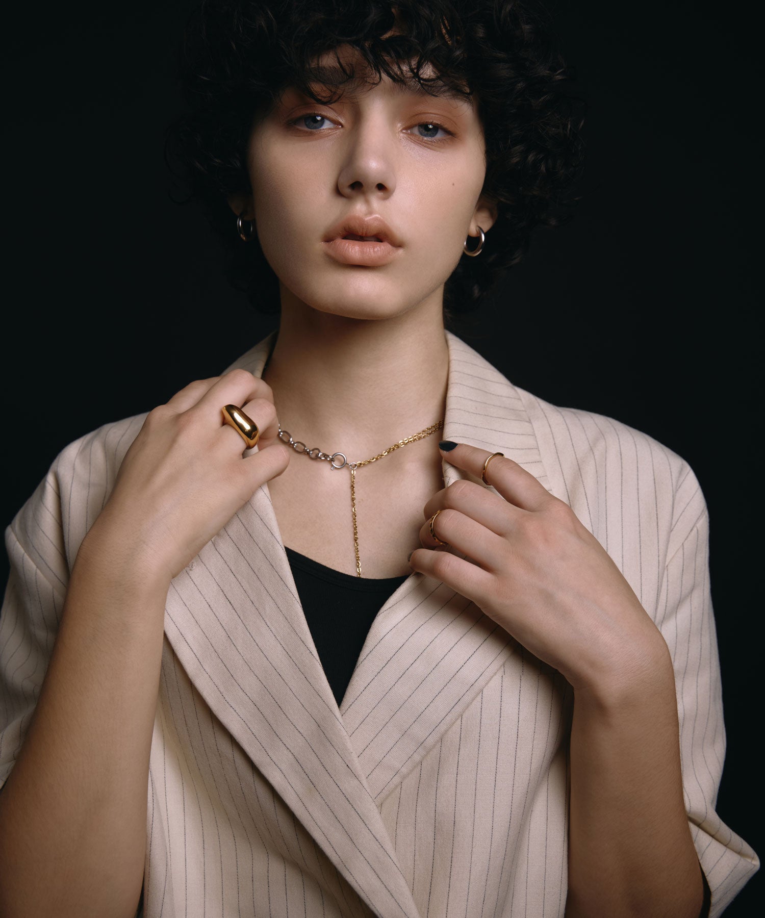 [ゴールド]ドリッピングリング