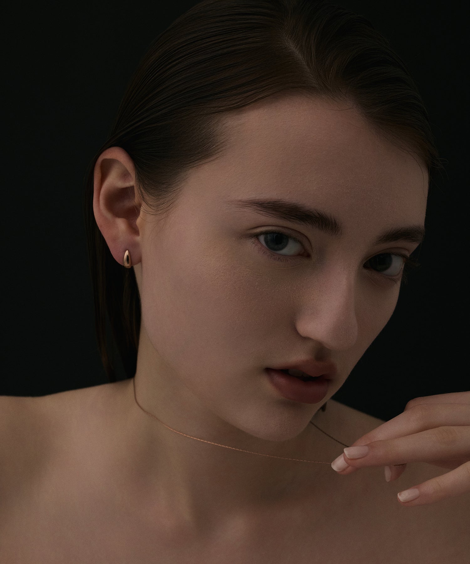 [ゴールド]ドロップピアス