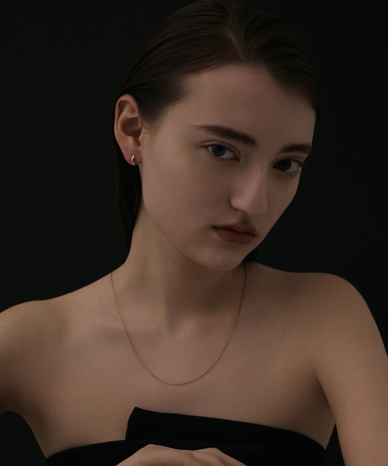 [ゴールド]ドロップピアス