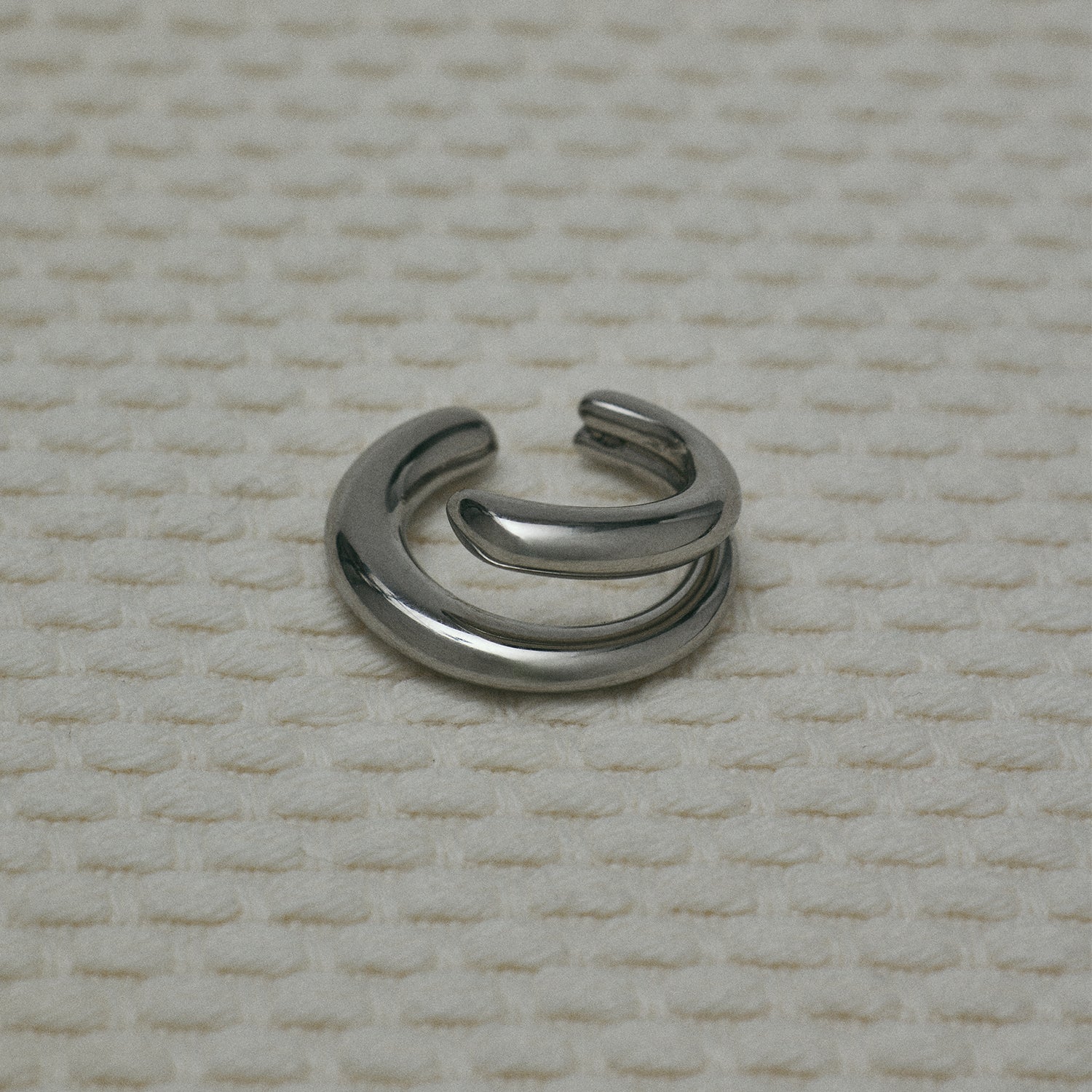 アクセサリー here's EAR CUFF Silver Kazenami Silver Ear cuff (M) | 鶫 tsugumi 銀小物製作所