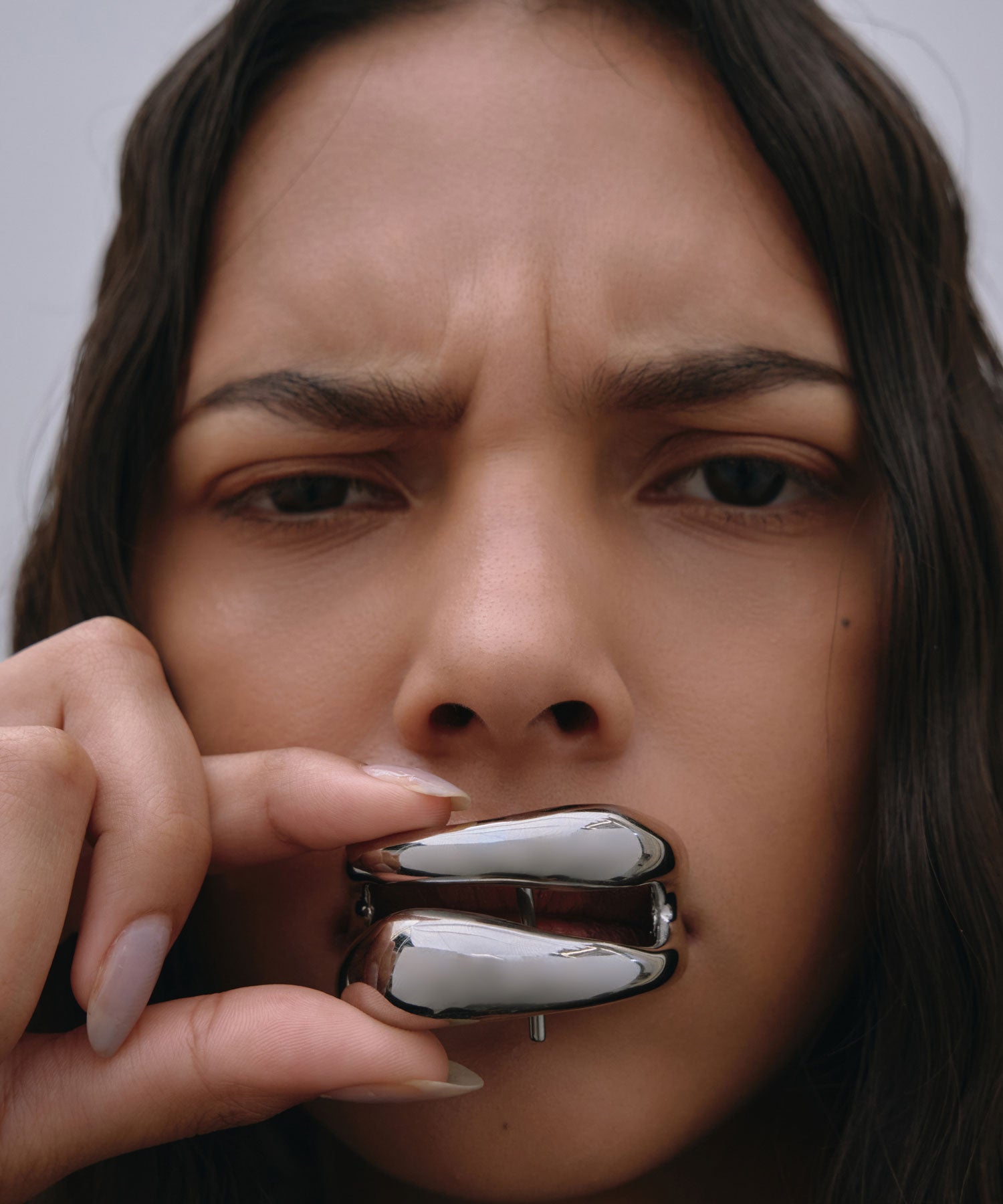 シルバー]ダブルアーチカフ