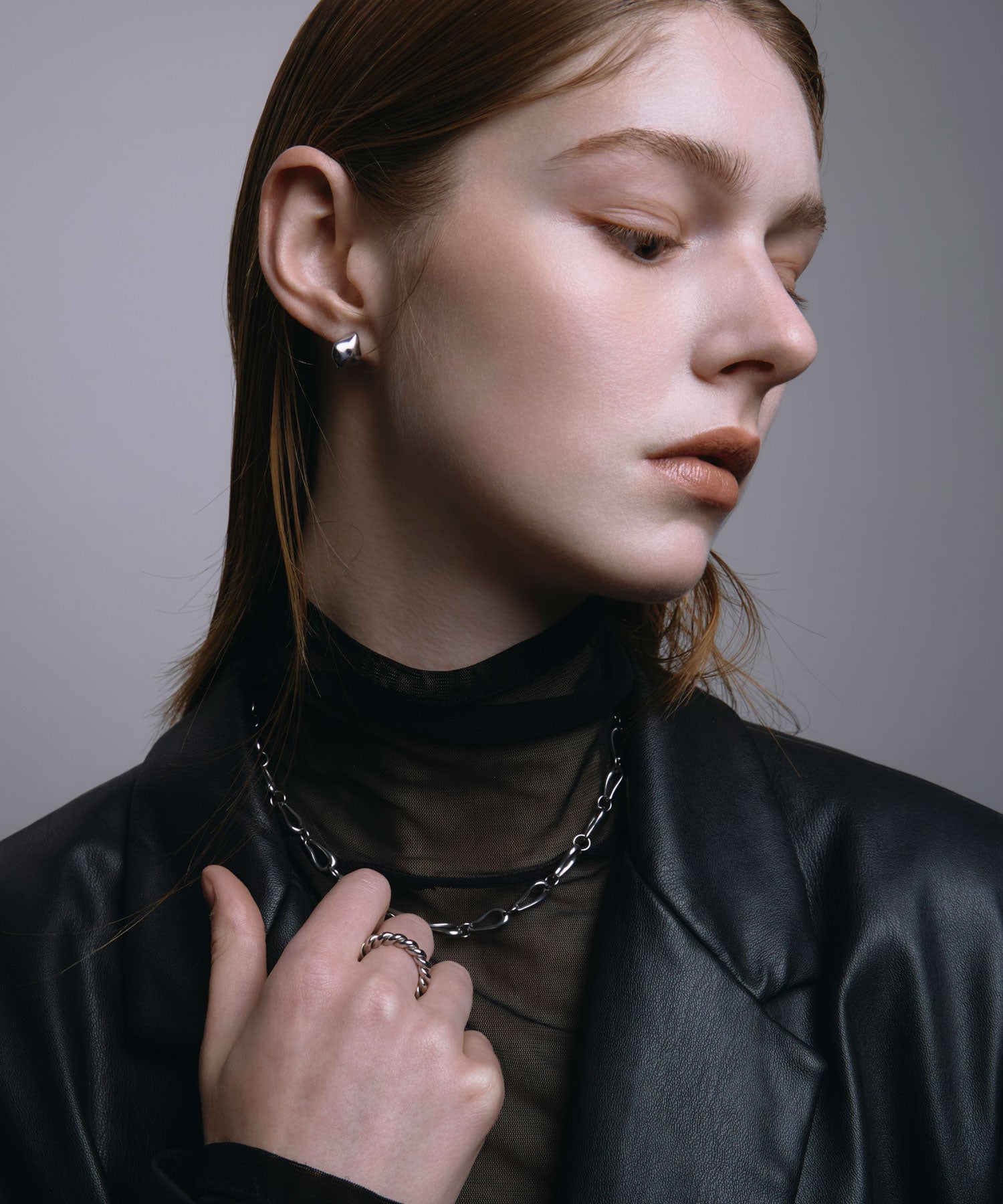   シルバーピアス シルバー]ホールドピアス