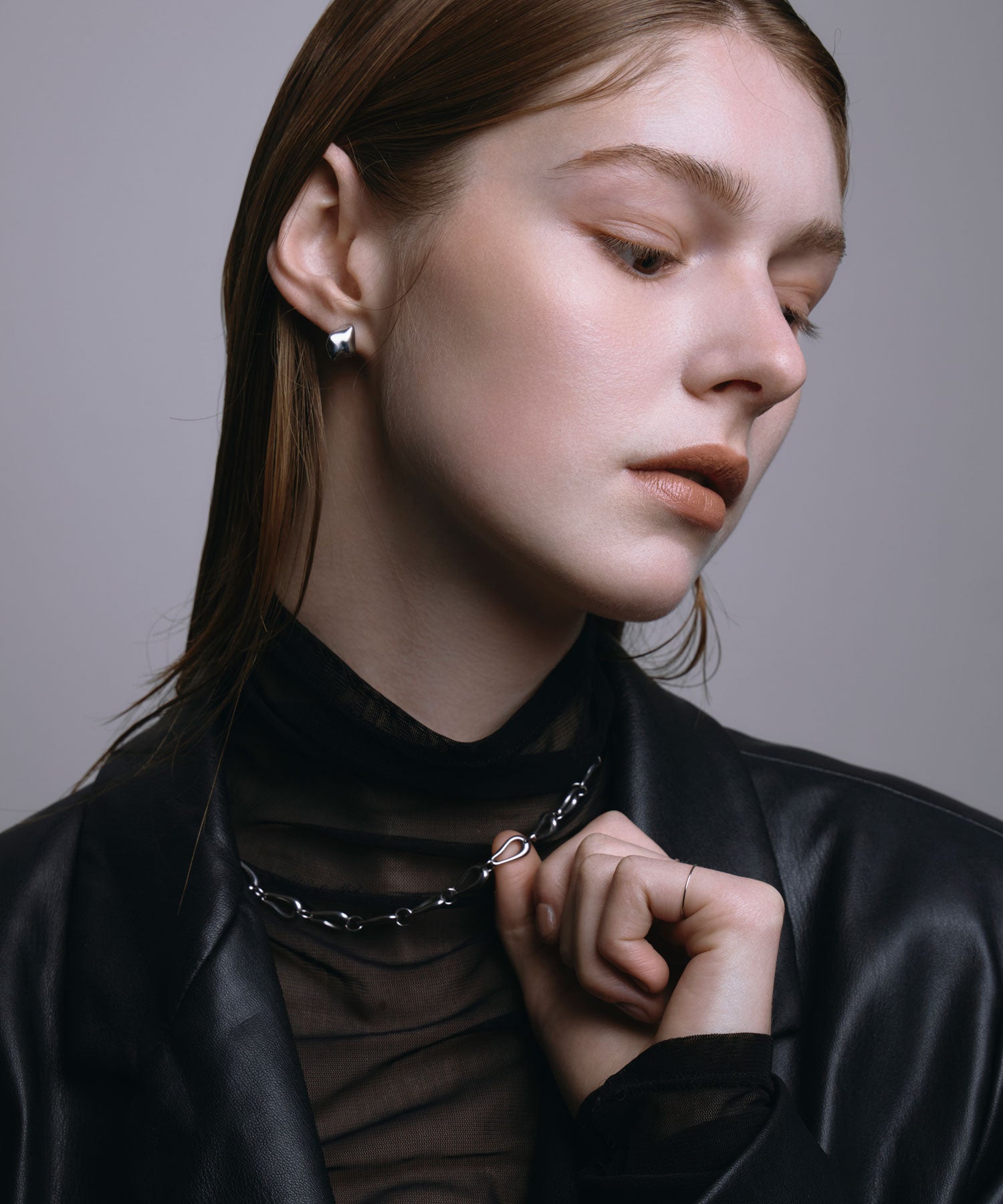 [シルバー]ホールドピアス