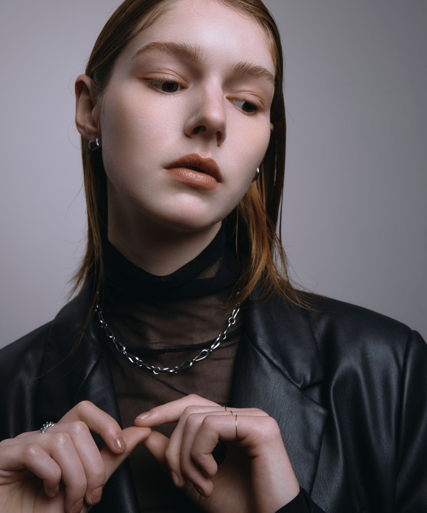 [シルバー]ホールドピアス