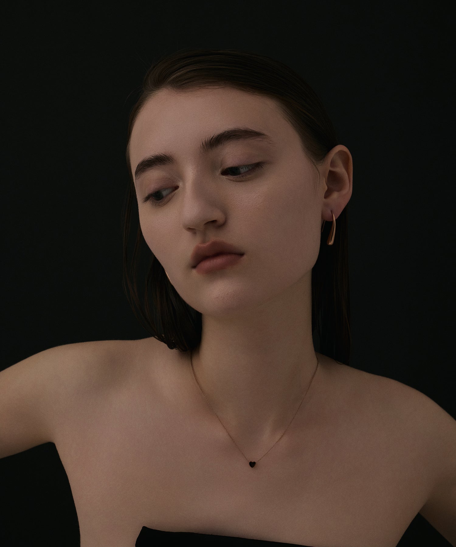 [ゴールド]アイシクルピアス