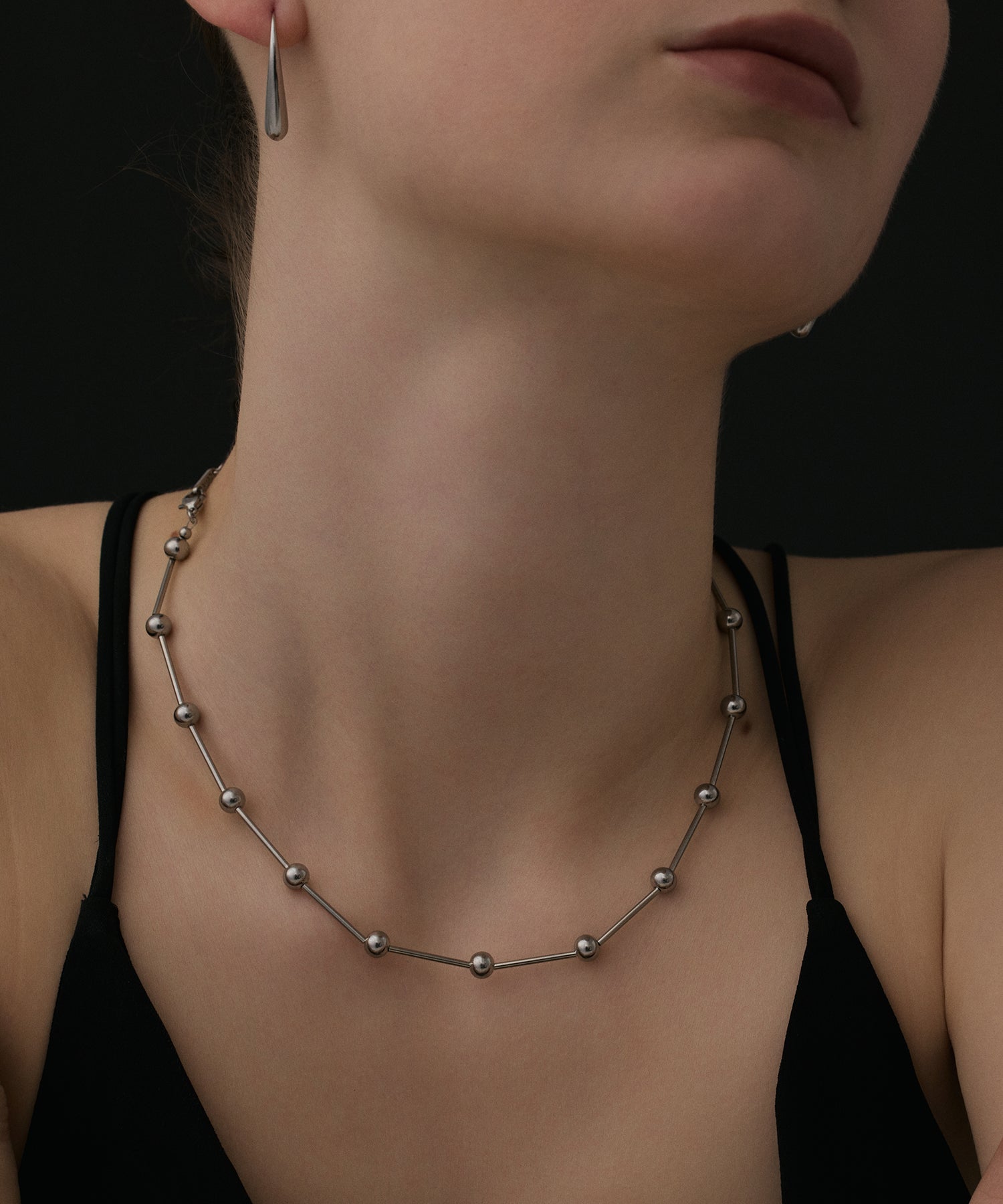 シルバー]アイシクルピアス