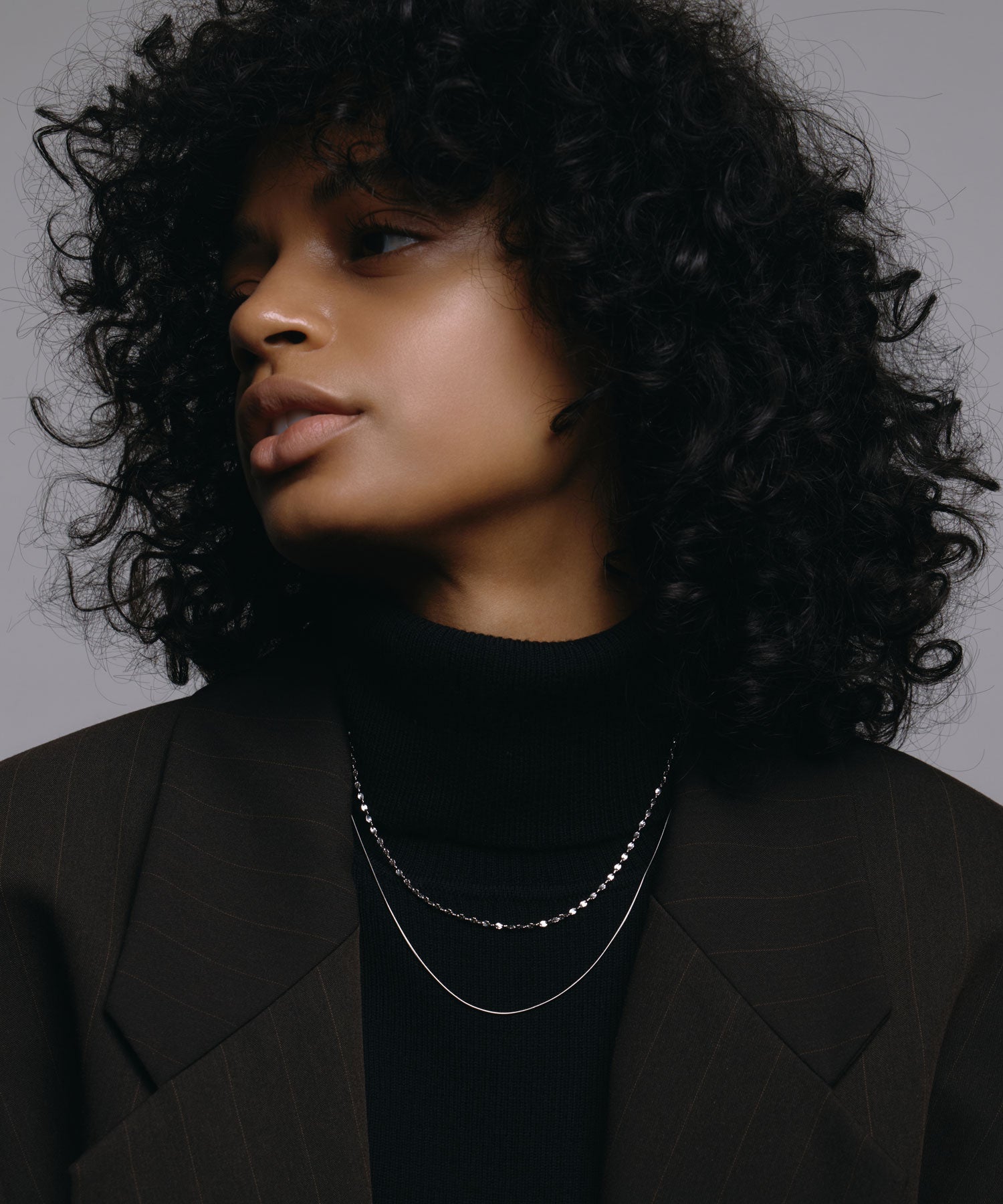 【予約販売(4月下旬発送予定)】[シルバー]ルミナレイヤーネックレス