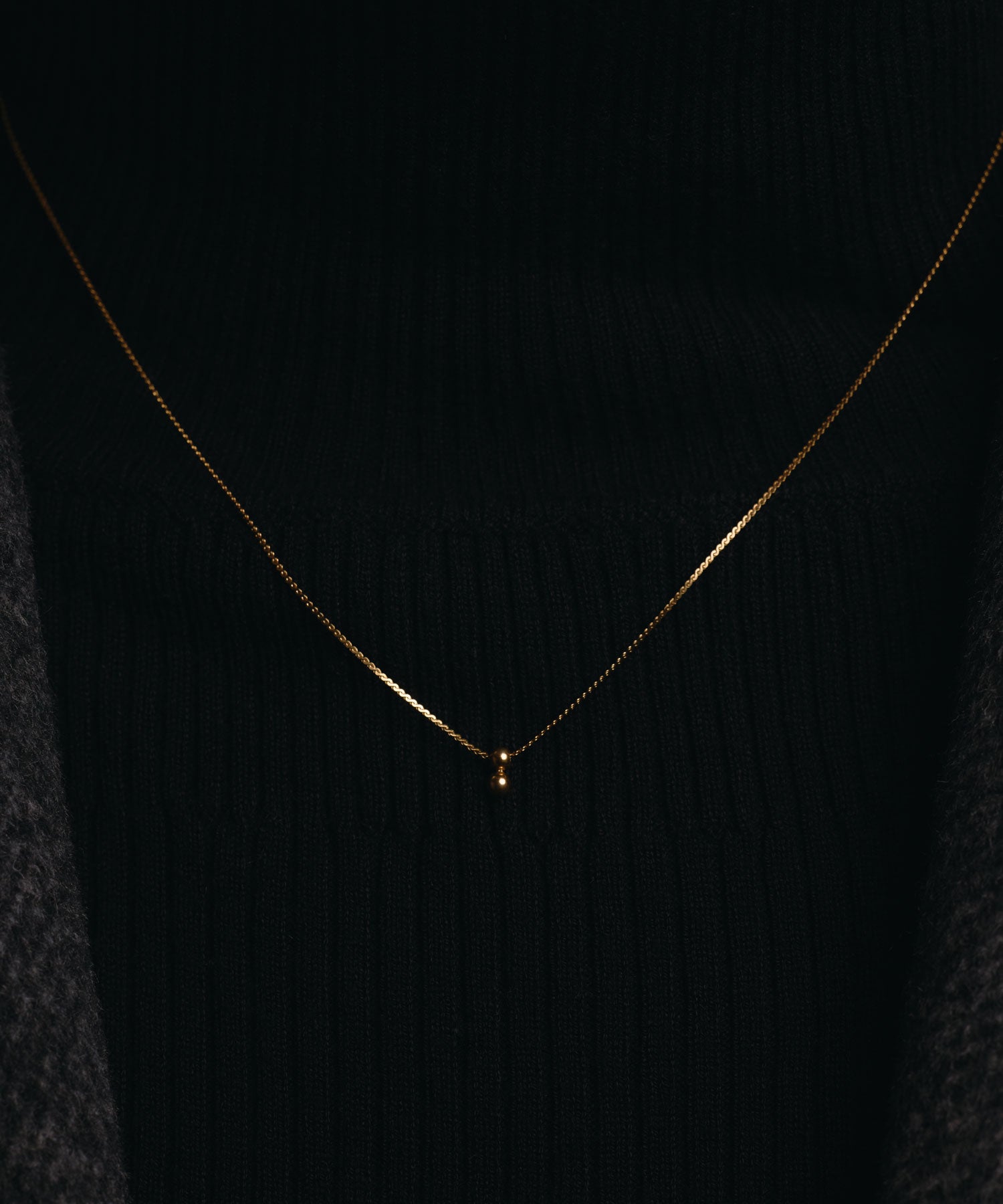 [ゴールド]ミニスフィアネックレス