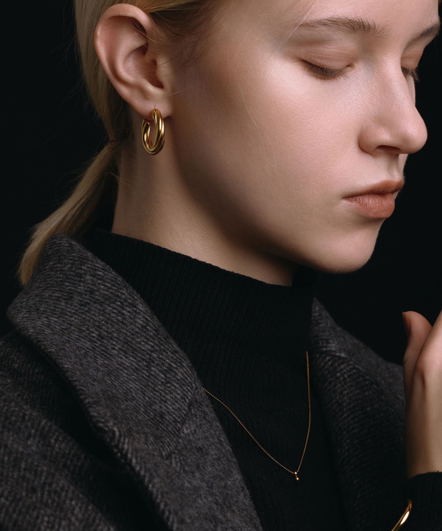 [ゴールド]ミニスフィアネックレス