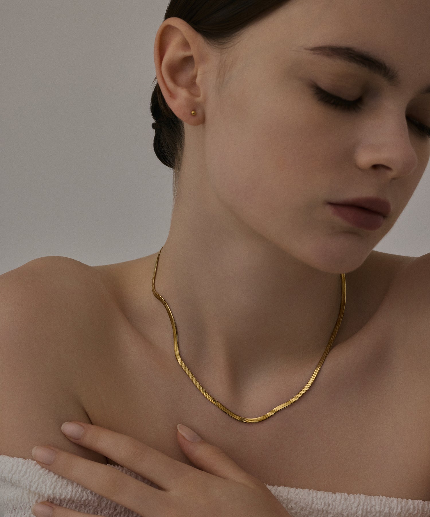 [ゴールド]ピンボールピアス